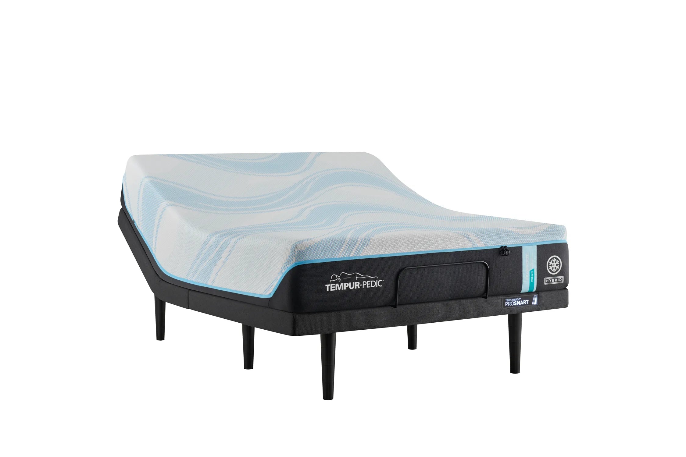 Tempur ProBreeze Medium Hybrid Mattress - Cooling Gel Memory Foam & Pocketed Coils for Pressure Relief - Perfect for Hot Sleepers & Back Pain Relief - Ideal for Bedroom, Guest Room & Apartment Use
