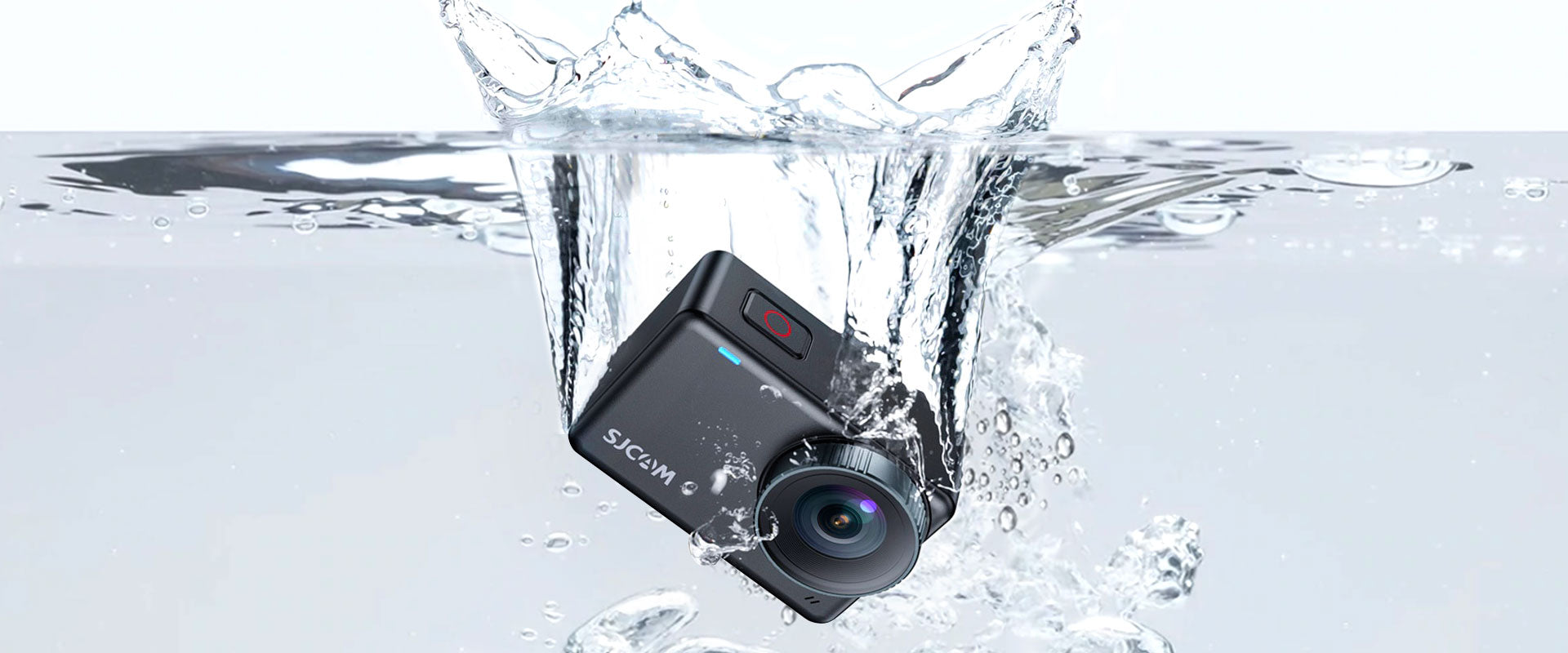 SJCAM SJ10 Pro 4K 60FPS Waterproof Action Camera with Dual Band WiFi & Gyro Stabilization - Perfect for Sports, Vlogging, and Live Streaming Adventures