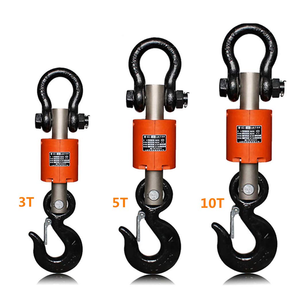 3T Wireless Digital Crane Scale - Heavy Duty Industrial Hanging Scale with Handheld Meter (3000KG/6614LBS) - Perfect for Construction, Shipping, and Warehouse Weight Measurement