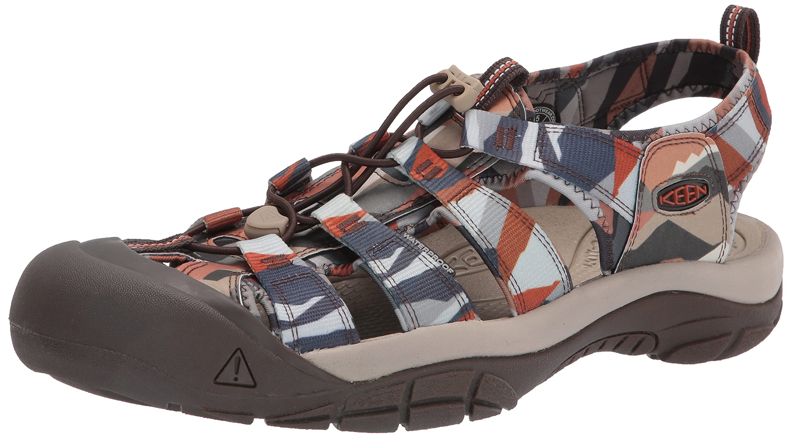 KEEN Men's Newport H2 Closed Toe Water Sandals - Breathable Quick-Dry Hiking & Water Shoes for Beach, Pool, Boating & Outdoor Adventures