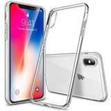 Apple iPhone XS Max Clear Gel Case - Shockproof & Scratch-Resistant Protective Cover for iPhone XS Max (6.5 Inch) - Perfect for Everyday Use, Travel & Outdoor Activities