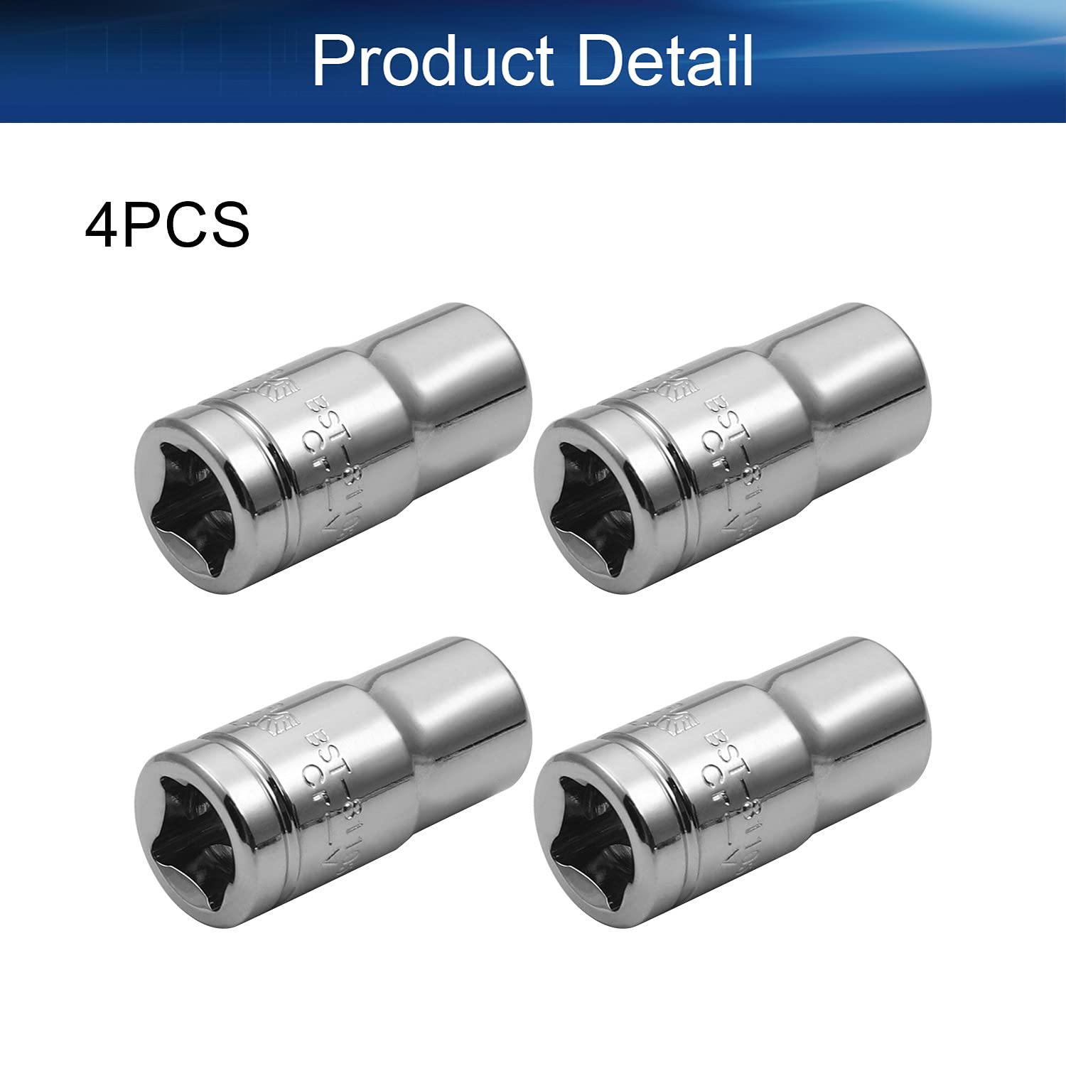 4-Piece 1/4