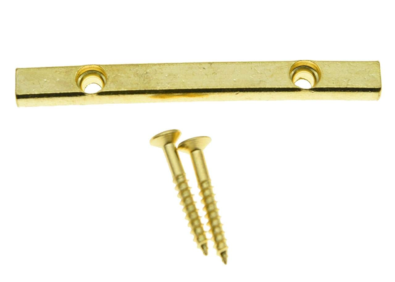 Gold Electric Guitar String Retainer Bar - Compatible with Floyd Rose Tremolo Systems | Perfect for Guitar Setup & String Stability