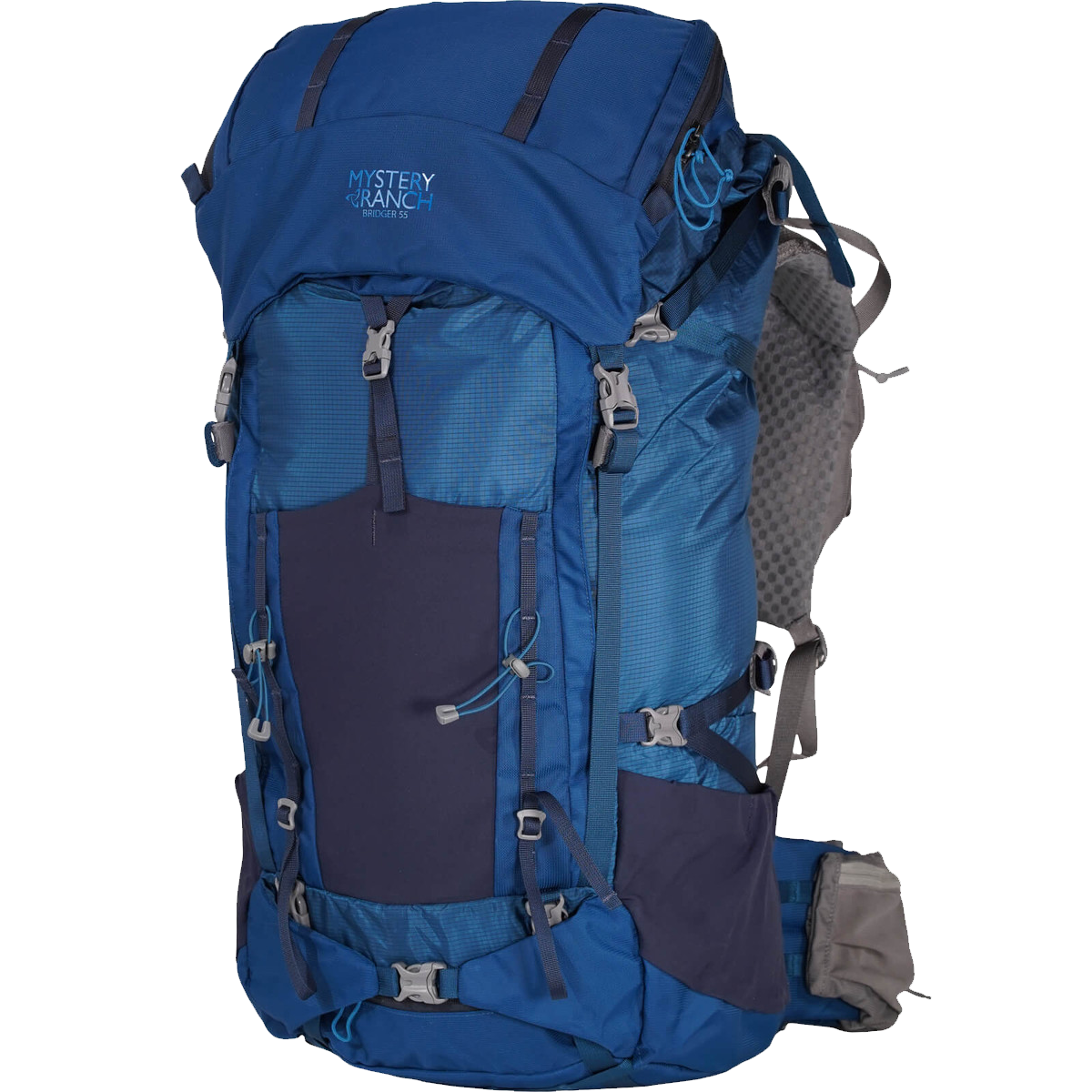 Bridger 55 - Premium Outdoor Backpack for Hiking, Camping & Travel | Durable Waterproof Hiking Pack with Multiple Pockets | Perfect for Adventure, Daily Commute & College Use