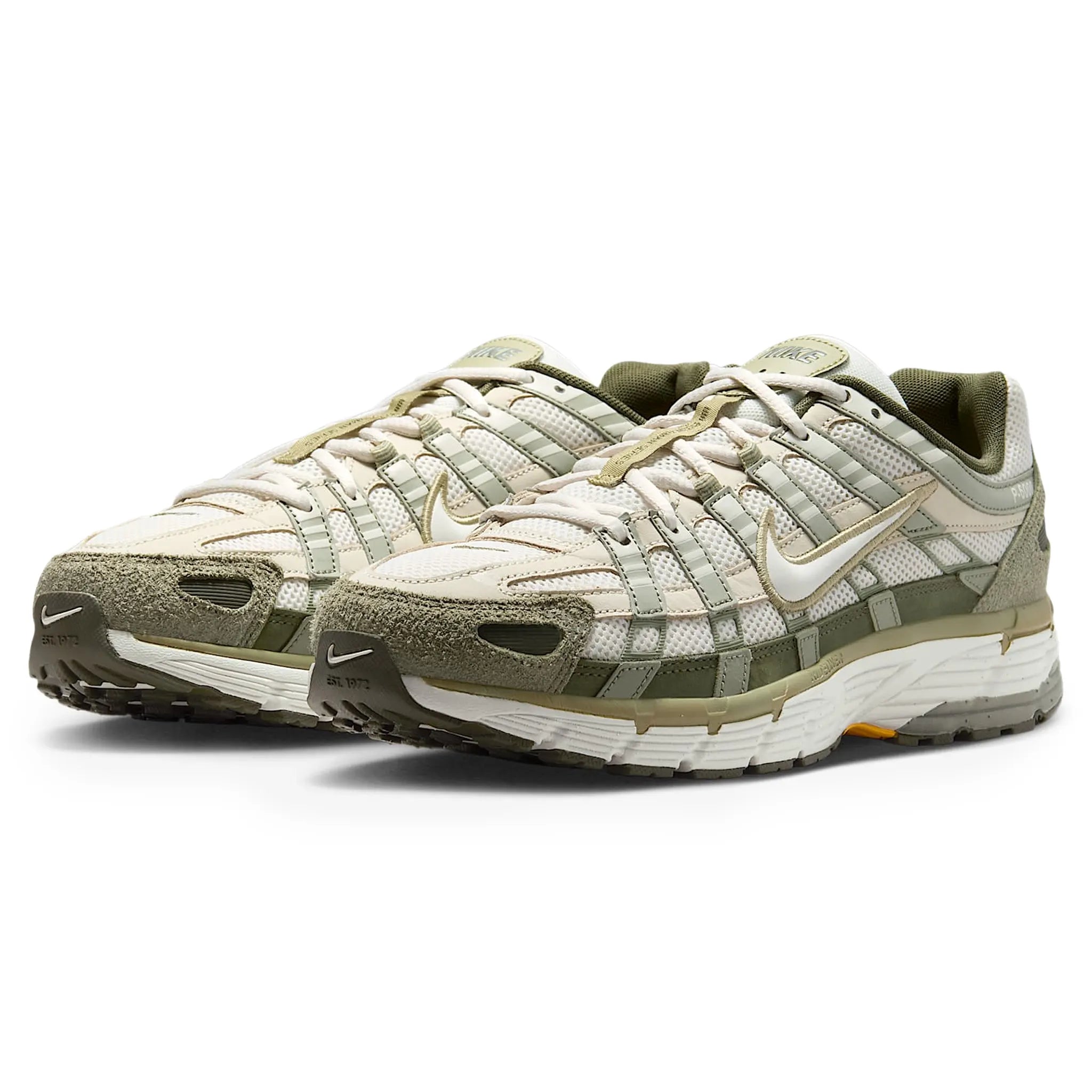 Nike P 6000 Light Army Cargo Khaki Sneakers - Men's Running Shoes for Gym, Workout & Casual Wear