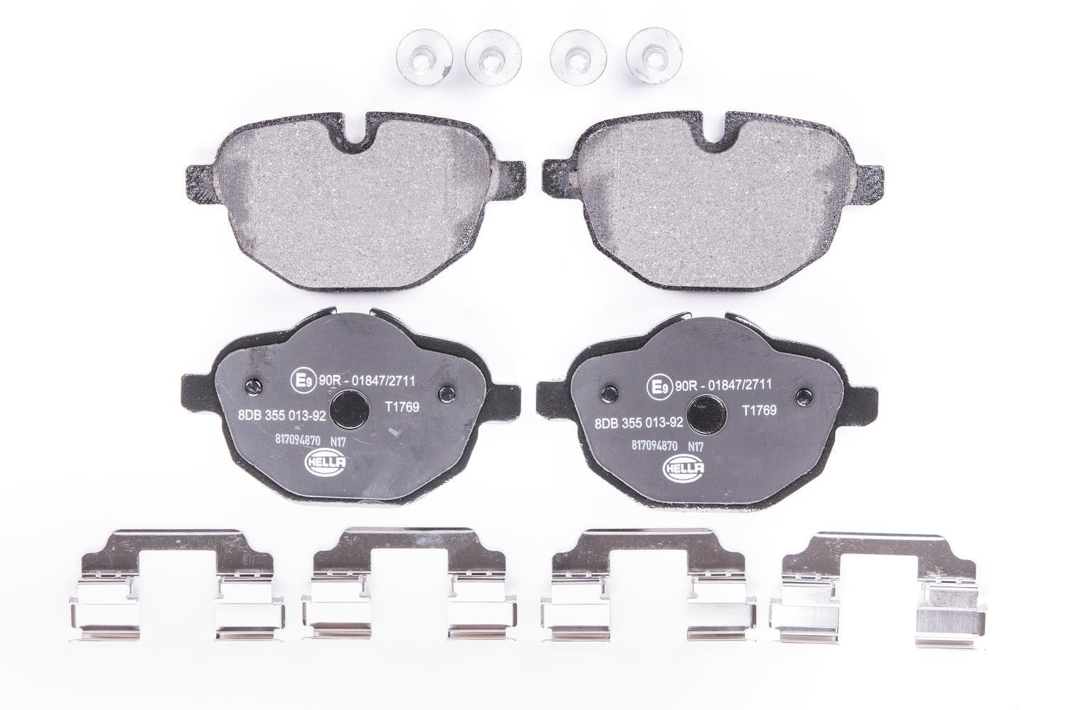 Pagid 355013921 Premium Disc Brake Pad Set - High Performance Brake Pads for Smooth & Safe Stopping | Perfect for Daily Commuting, City Driving & Highway Use