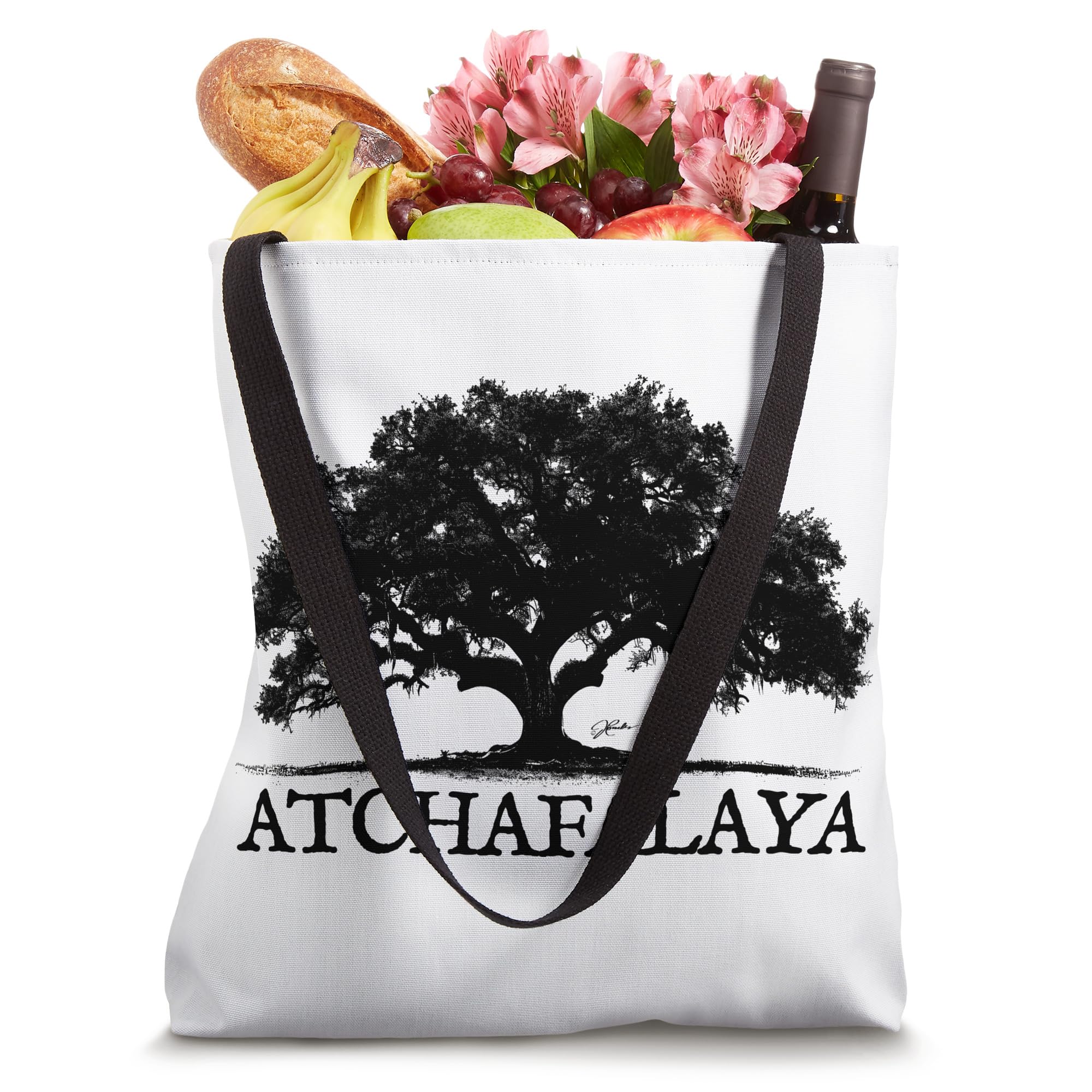 JCombs Atchafalaya Tote Bag - Waterproof & Durable Canvas Shopping Bag for Women - Perfect for Groceries, Beach, Travel & Work Commute