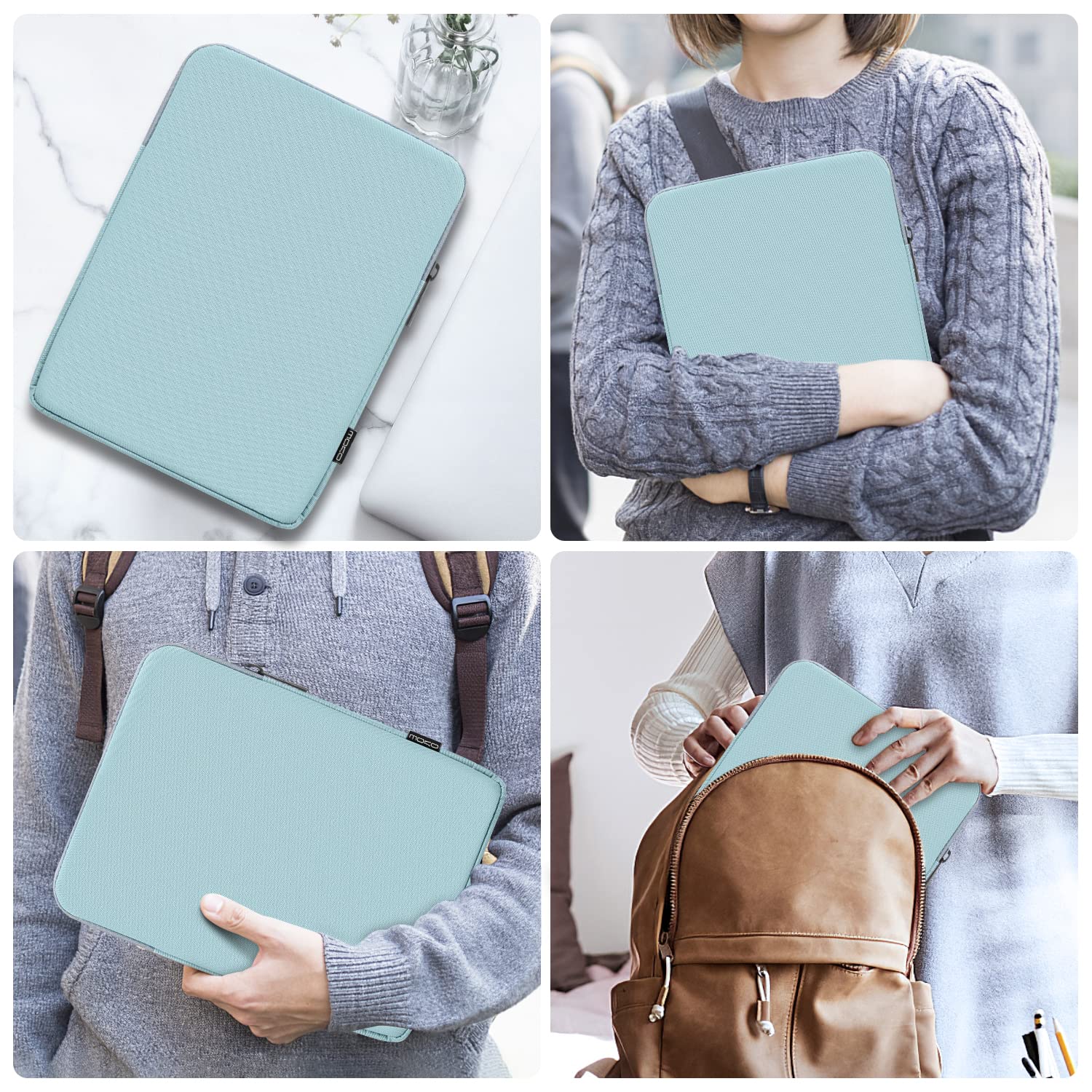 MoKo Tablet Case for iPad Air M2 2024/Air 5/4 10.9