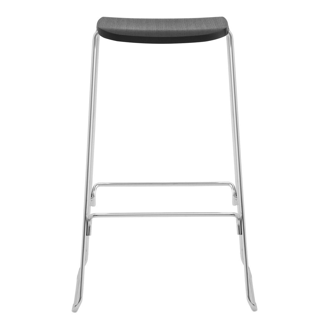 Iskos Berlin Just Bar Stool by Normann Copenhagen - Modern Kitchen Counter Stool for Dining & Home Bar Decor