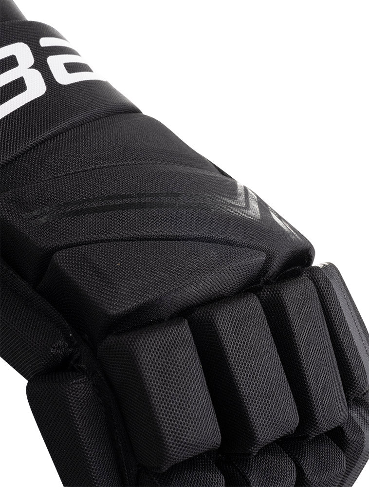 Bauer X 2024 Intermediate Ice Hockey Gloves - Protective Hockey Gear for Youth & Adult Players - Perfect for Games, Practices & Training Sessions