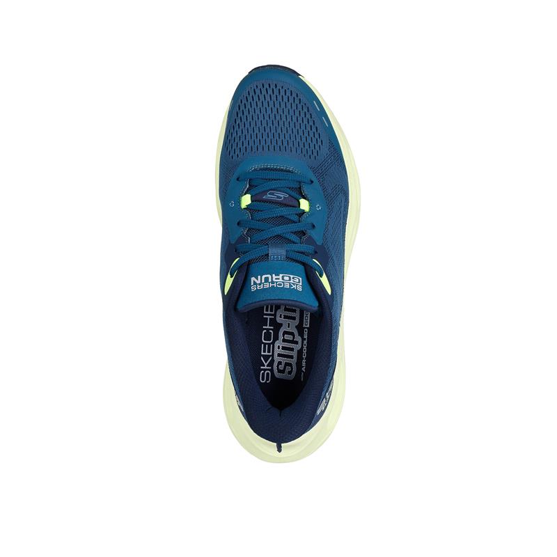 SLIP INS: MAX CUSHIONING GLIDE STEP Running Shoes 220421/AQUA - Lightweight Comfort for Jogging, Walking & Gym Workouts