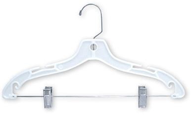 Premium White Plastic Suit Hangers - Heavy Duty Closet Organizers for Men's & Women's Jackets, Coats & Blazers - Perfect for Home, Office & Travel Wardrobe Storage