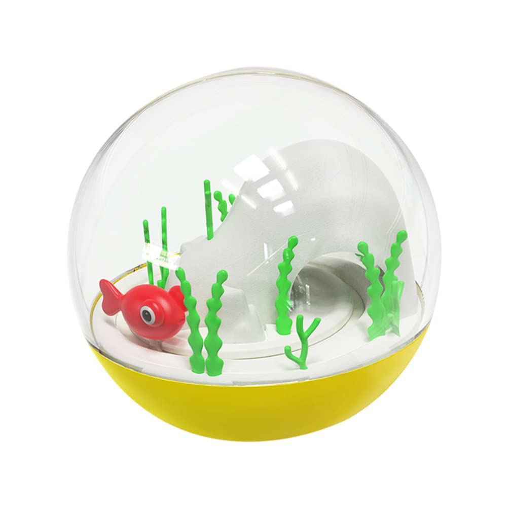 Balacoo Funny Interactive Cat Toy - Multi-Function Tumbler Teaser with Feathers for Kittens & Adult Cats | Adorable Pet Accessory for Playtime, Exercise & Bonding | Perfect for Indoor Entertainment & Stress Relief