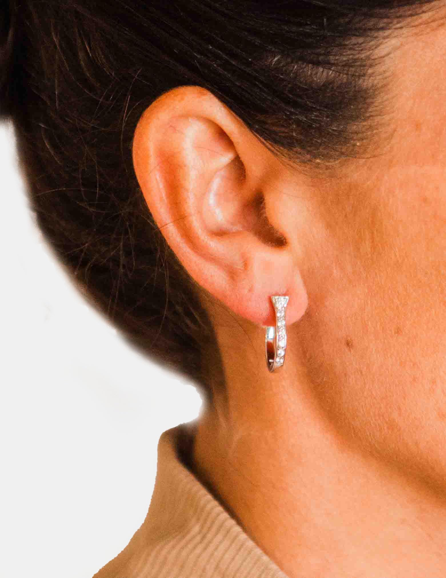 Sterling Silver Horseshoe Earrings for Women - Western Style Jewelry with Cubic Zirconia Accents | Perfect for Cowgirl Fashion, Rodeo Events & Western Themed Parties