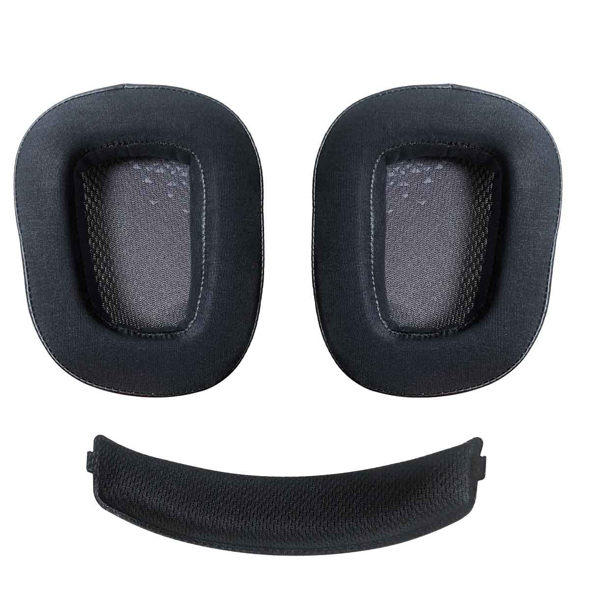 Cooling-Gel Replacement Ear Pads for Logitech G633 G933 Gaming Headset - Comfortable Memory Foam Cushions for Long Gaming Sessions, Work & Music Listening