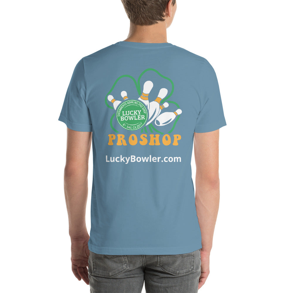 2020 Vintage Lucky Bowler T-Shirt for Men - Soft Cotton Graphic Tee with Retro Design - Perfect for Casual Wear, Bowling Nights & Street Fashion