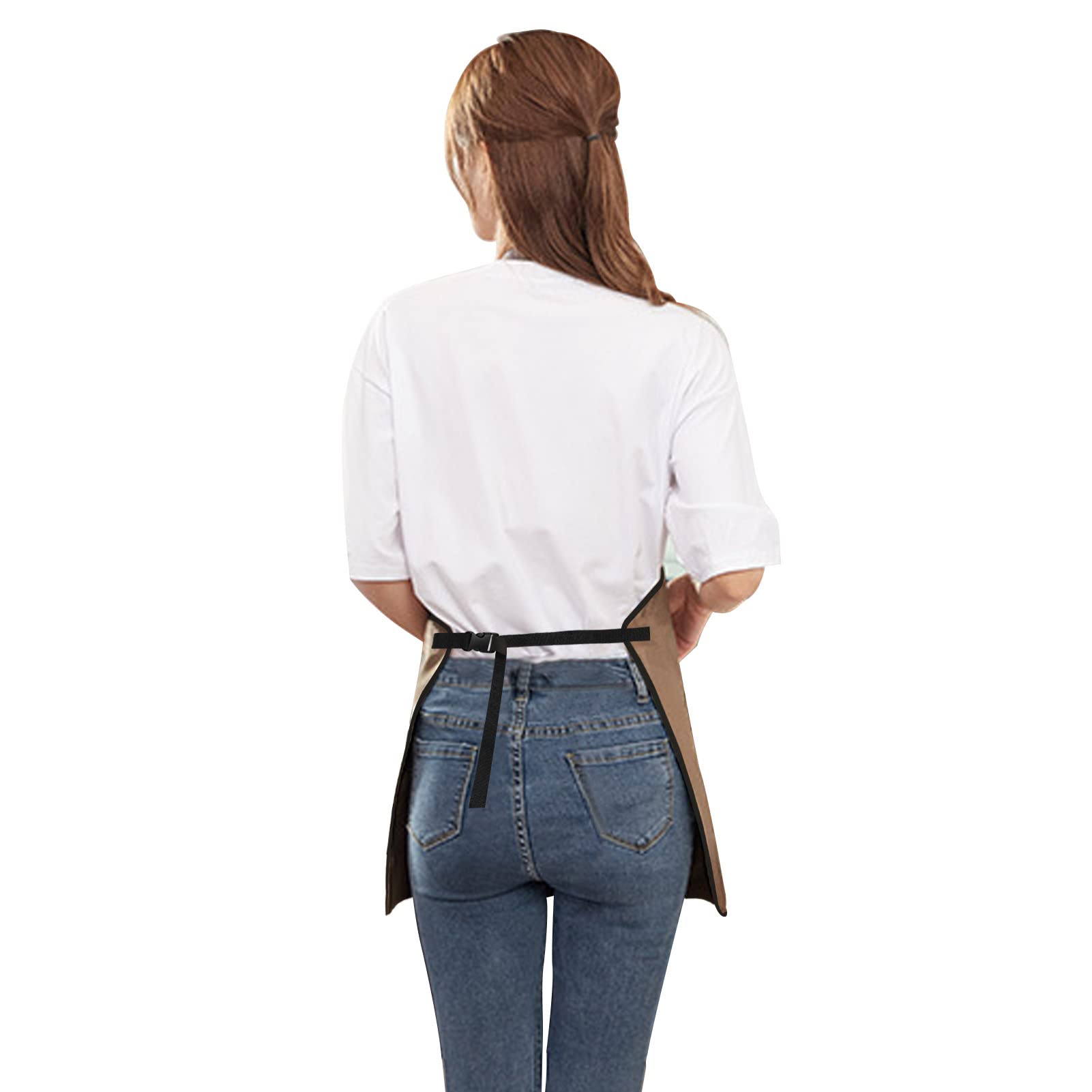 Disco Ball Oxford Cloth Gardening Apron - Thickened Waterproof & Durable Workwear with Multi-Pocket Tool Belt for Men & Women - Perfect for Gardening, Cooking, DIY Projects & Outdoor Activities
