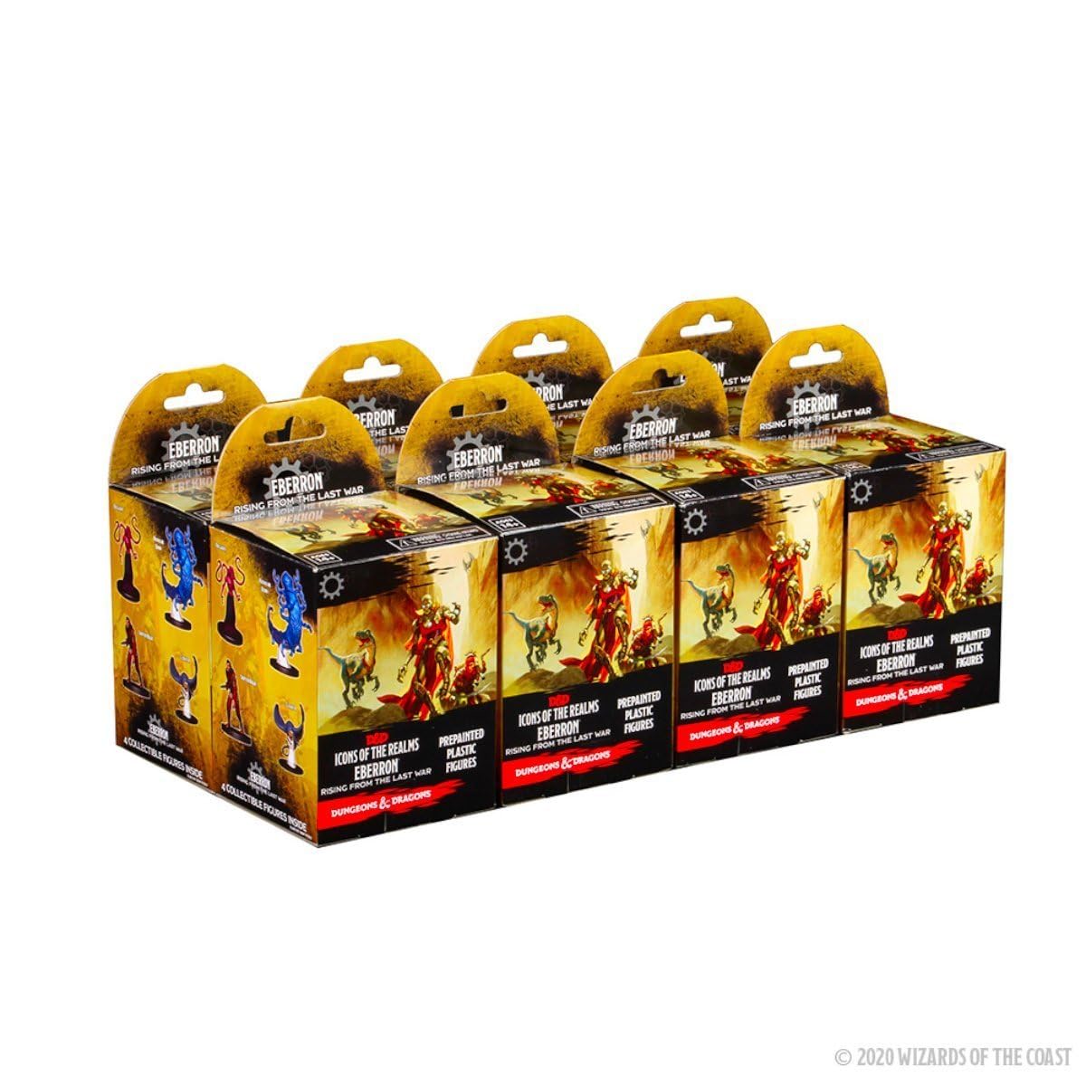 WizKids D&D Icons of The Realms: Eberron Rising from The Last War Booster Brick - Fantasy Miniatures for Dungeons & Dragons RPG Game, Collectible Figures for Tabletop Gaming & Roleplaying Adventures