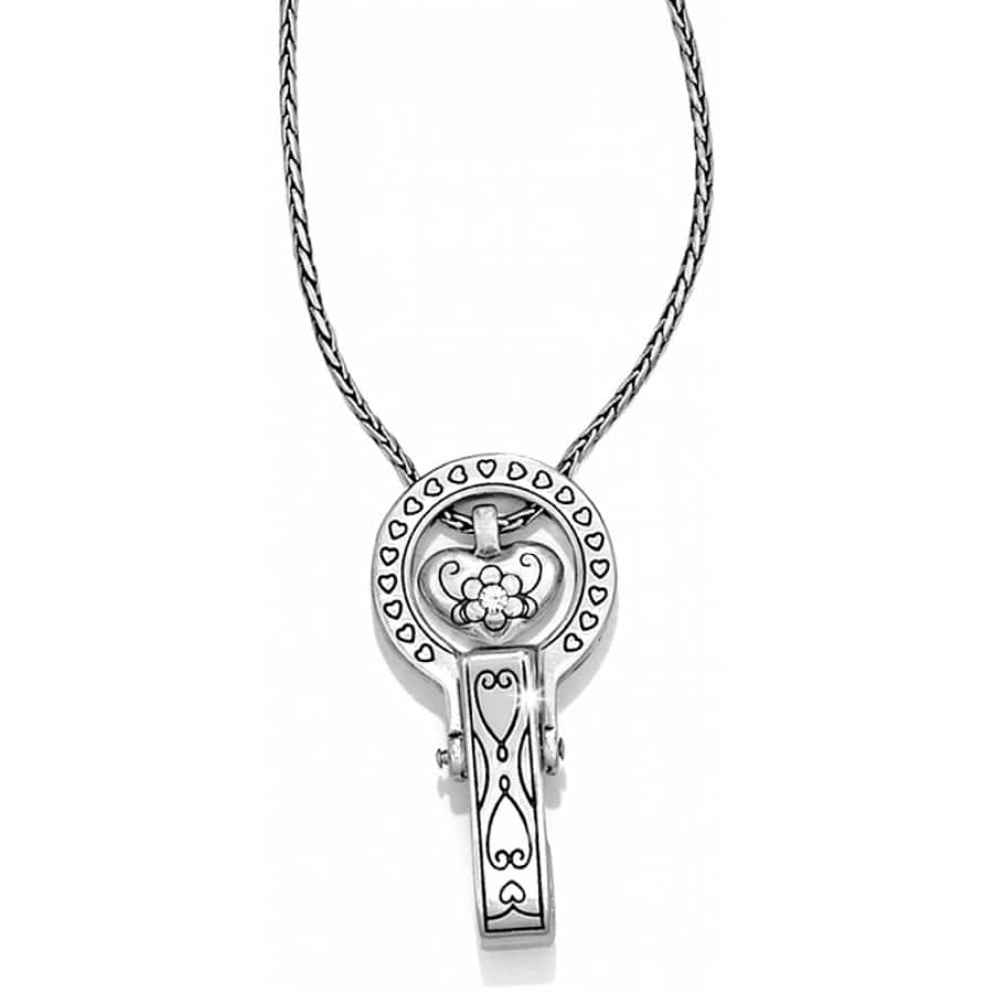 Brighton Badge Clip Necklace - Stylish & Adjustable for Nurses, Teachers & ID Holders - Perfect for Work, Conferences & Everyday Wear