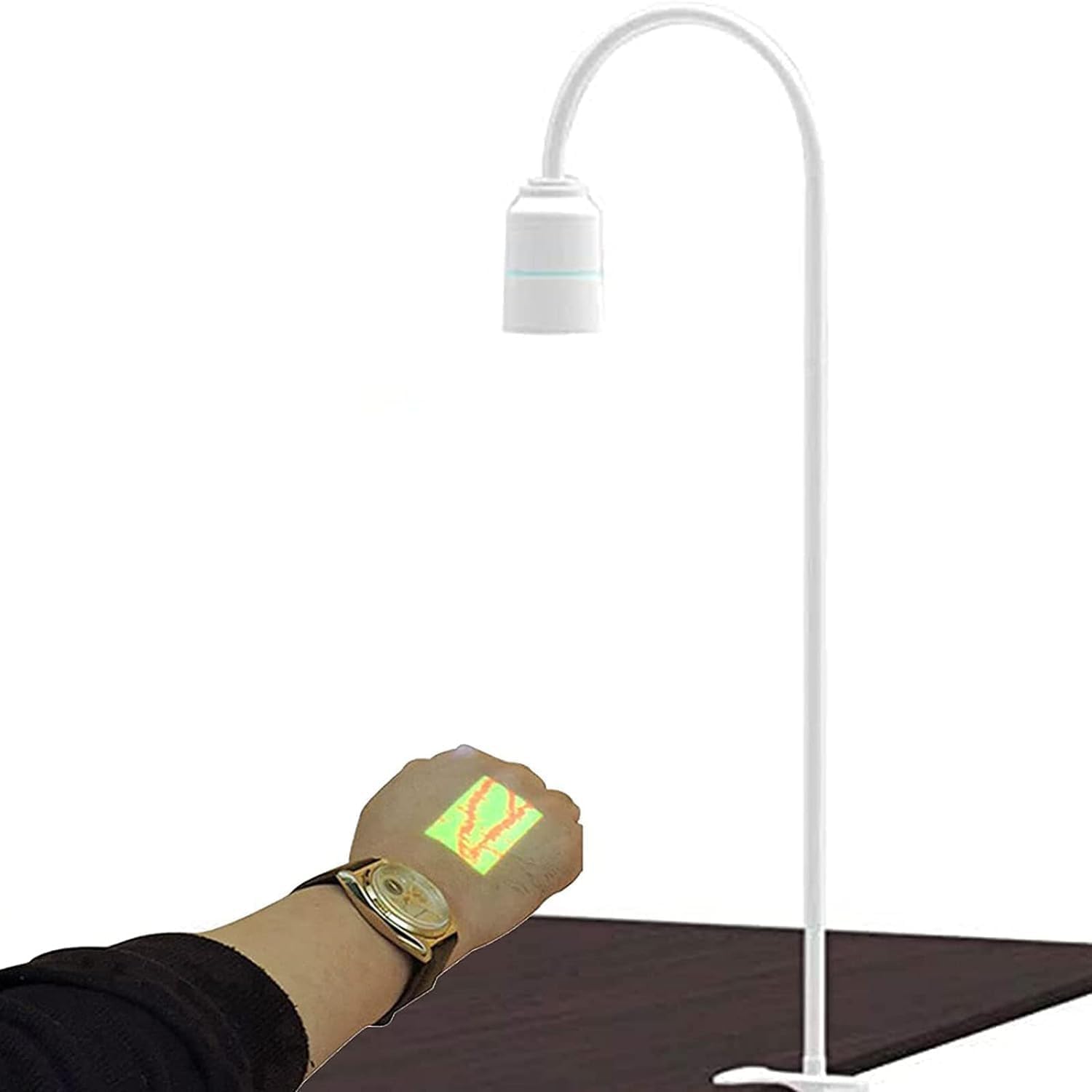 Portable Vein Finder Viewer - Blood Vessel Detector with LED Illumination for Easy Subcutaneous Vein Location | Medical Device for Nurses, Elderly & Children Care | Perfect for IV Insertion, Blood Draw & Phlebotomy Procedures