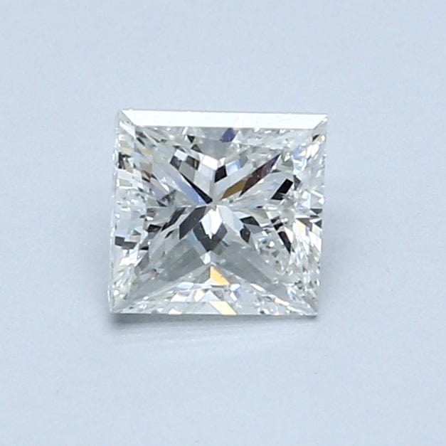 0.70 Carat F Color SI1 Clarity Princess Cut Diamond - Perfect for Engagement Rings & Fine Jewelry