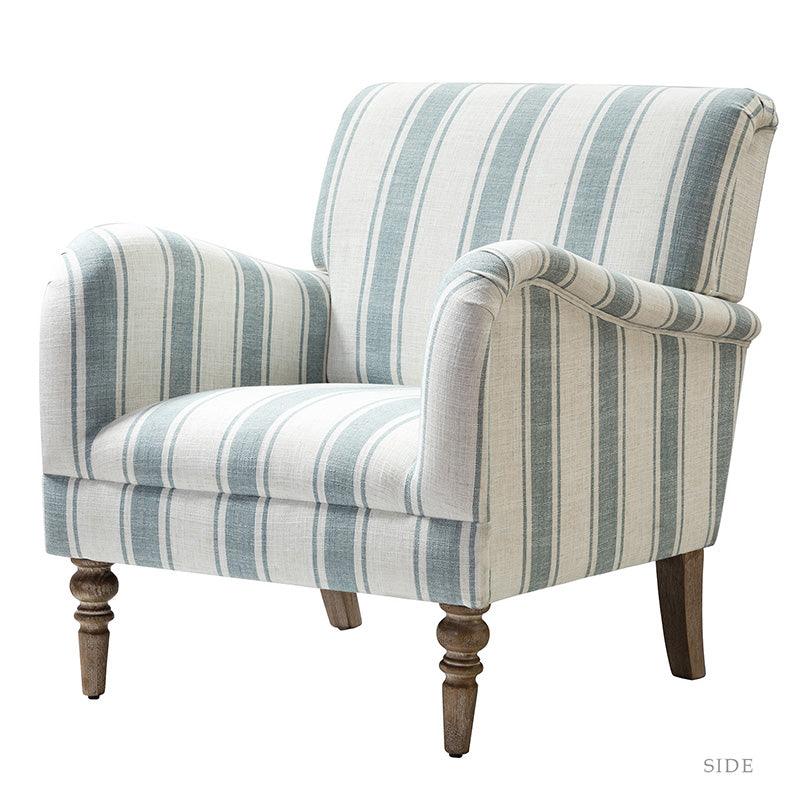 Quentin Upholstered Armchair - Modern Accent Chair for Living Room, Bedroom & Office - Comfortable Lounge Chair with Soft Fabric & Sturdy Wooden Legs