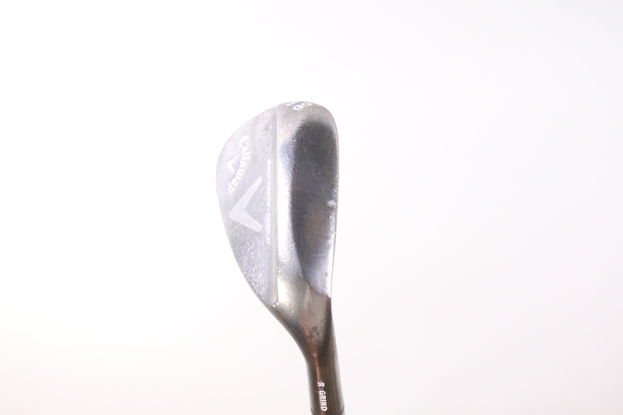 Used Callaway Mack Daddy Forged Slate Sand Wedge 56° - Right Handed Stiff Flex Golf Club for Bunker Shots & Short Game Precision