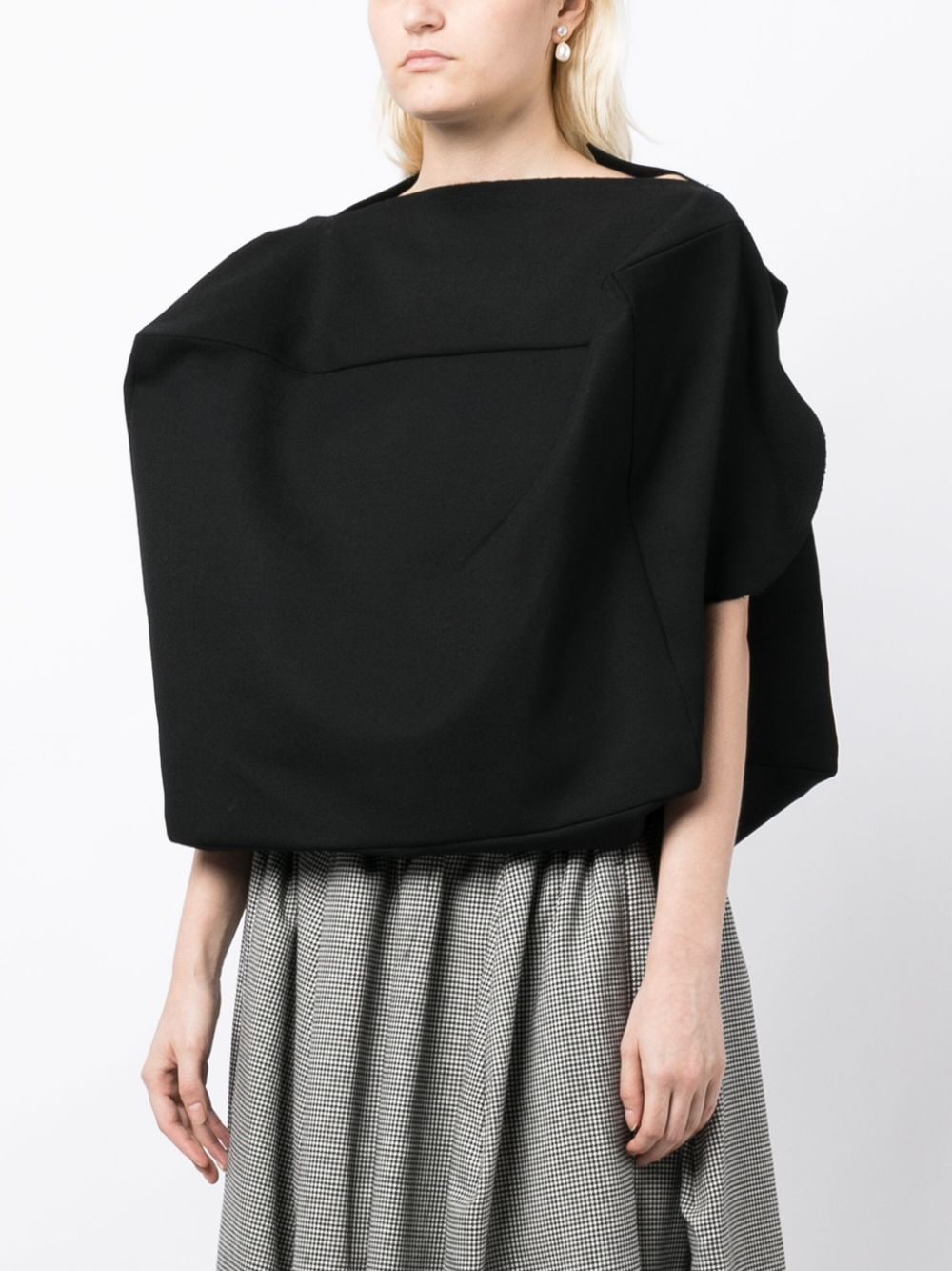 Comme des Garcons Black Top for Women - Stylish & Comfortable Blouse for Casual Wear, Office & Night Out
