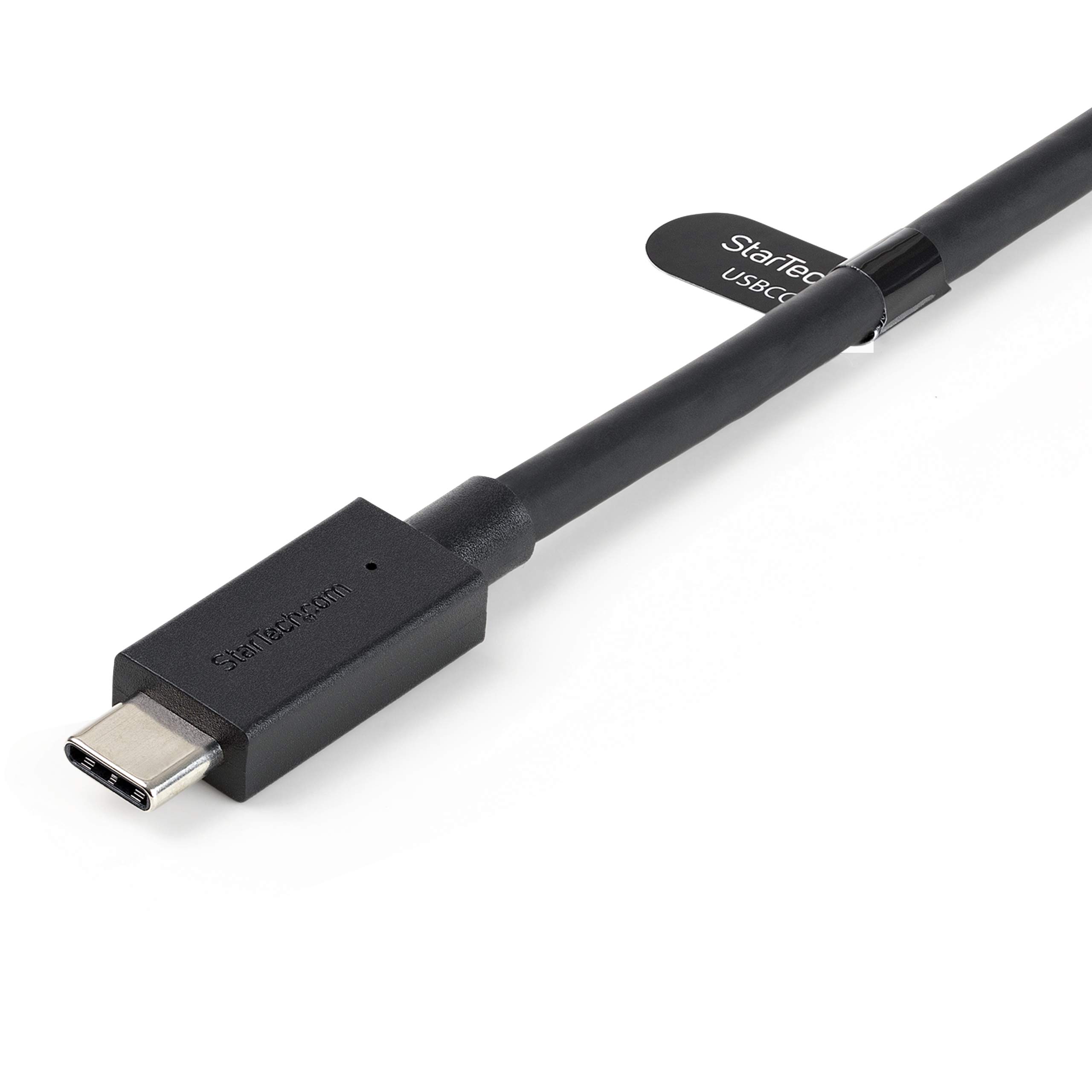StarTech.com 3ft USB-C to USB-C & USB-A Cable (10Gbps/100W PD) - 2-in-1 Hybrid Charging & Data Sync Cable for Laptops, Phones & Tablets - Perfect for Docking Stations, Travel & Office Use