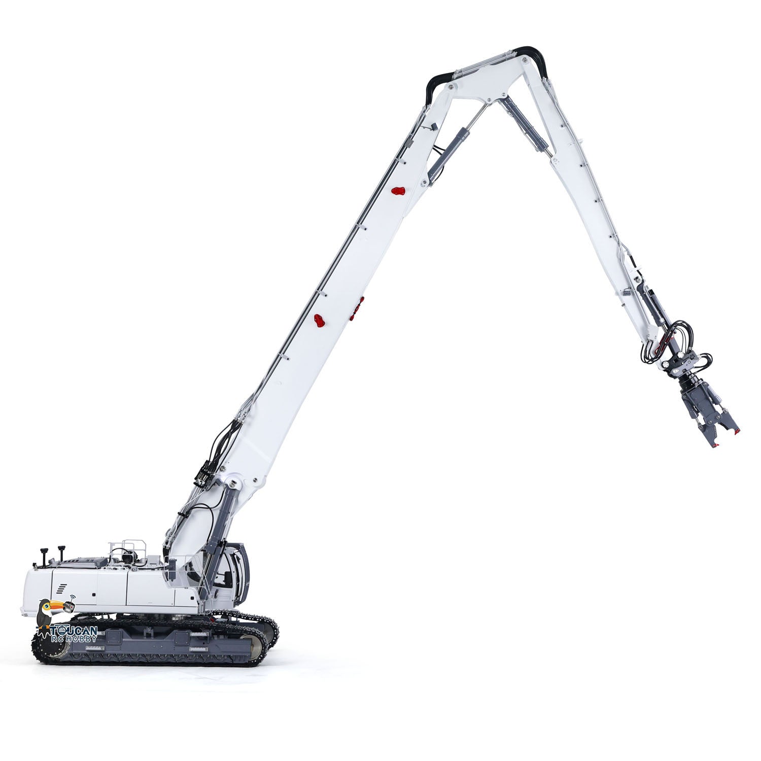 1/14 Scale LESU Aoue LR960 RC Hydraulic Excavator - 13CH Valve, PNP Pump, Demolition Arm - Heavy Duty Remote Control Construction Toy for Adults & Kids - Perfect for Construction Simulation, STEM Learning & Collector's Display