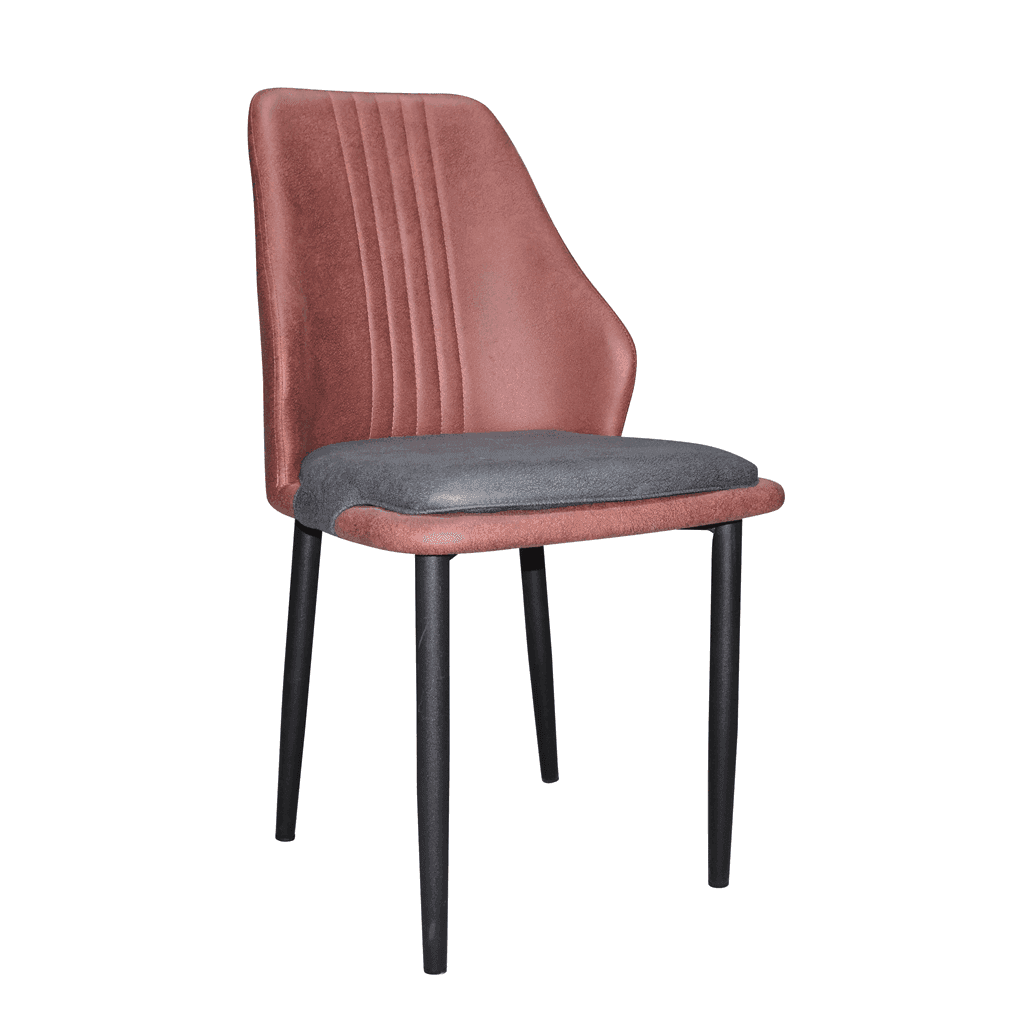 Julia Dining Chair - Modern Wooden Dining Room Chair with Upholstered Seat - Perfect for Kitchen, Dining Room, and Home Office Use