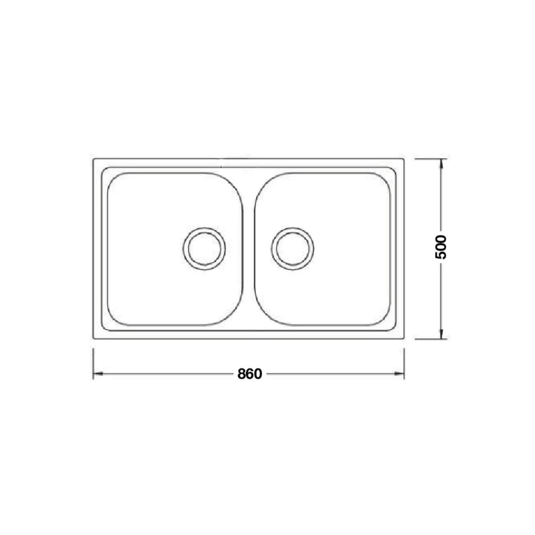 Premium Quartz Double Bowl Kitchen Sink - Durable & Stylish Undermount Sink for Modern Homes - Perfect for Food Prep, Washing Dishes & Entertaining Guests