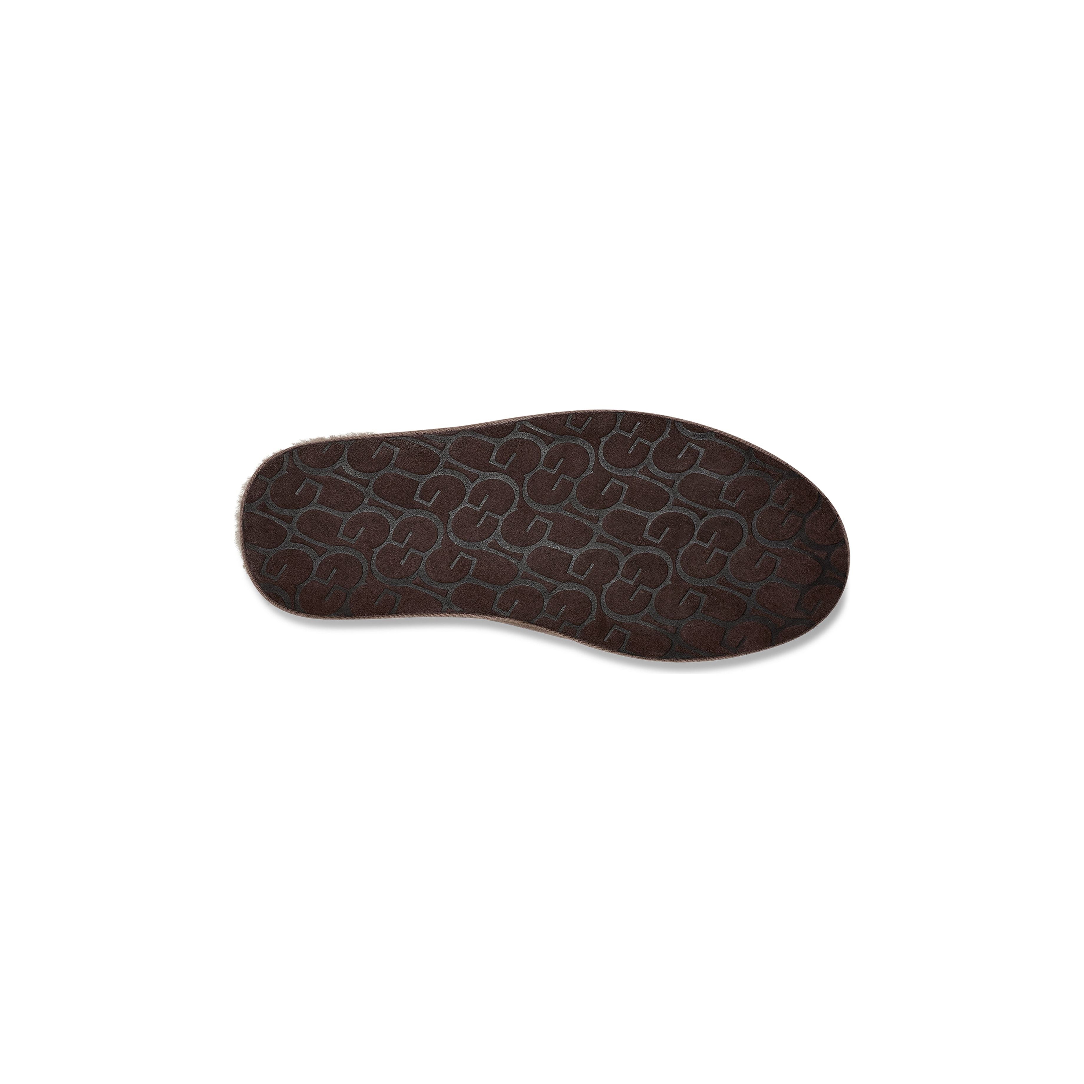 UGG Men's Scuff Slippers - Soft Indoor/Outdoor House Shoes for Men, Comfortable Caribou Brown Slippers for Winter & Home Use