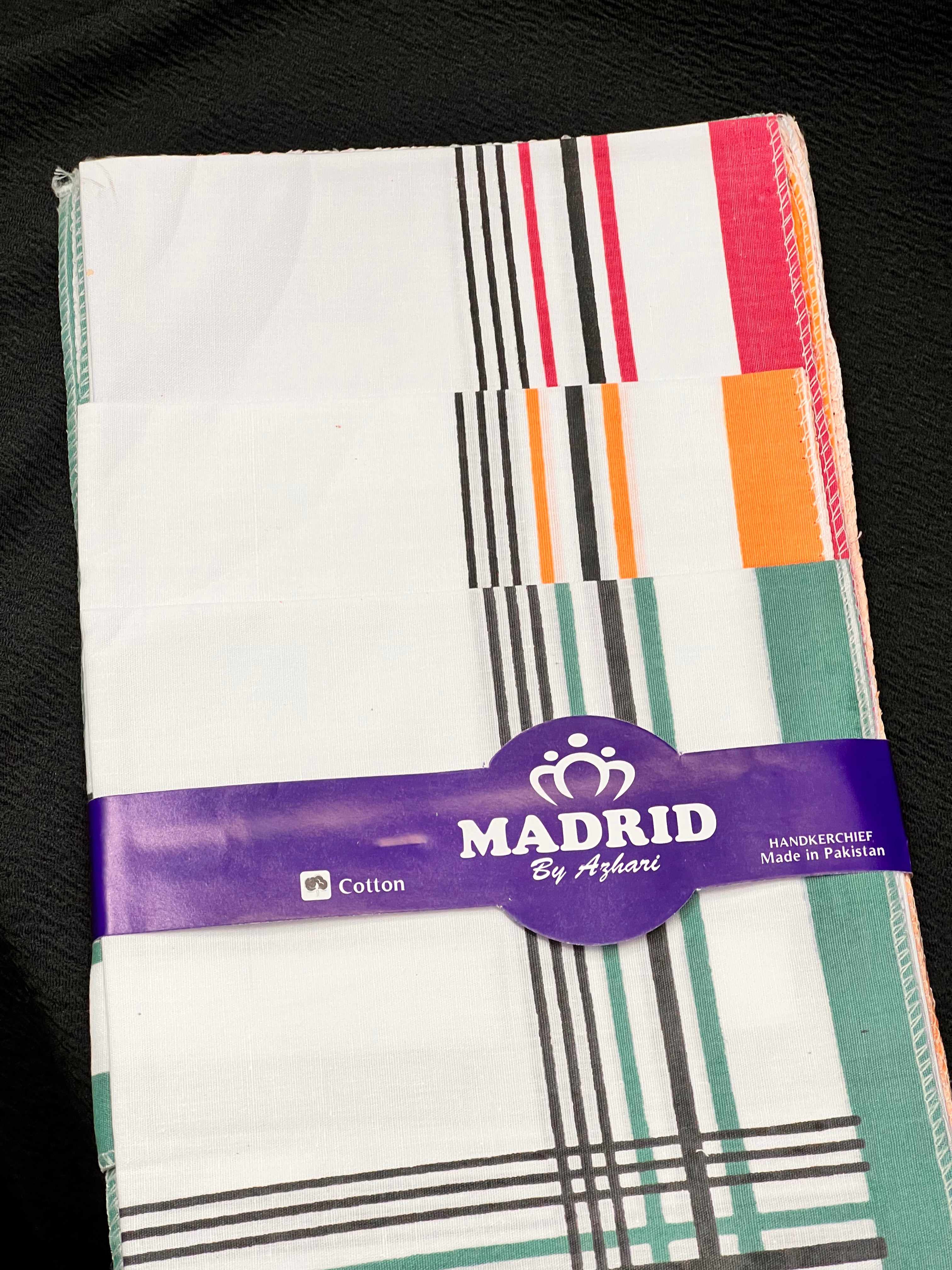 Premium Cotton Handkerchief Set - 12-Piece Mixed Color Pocket Squares for Men & Women - Perfect for Weddings, Parties & Everyday Use