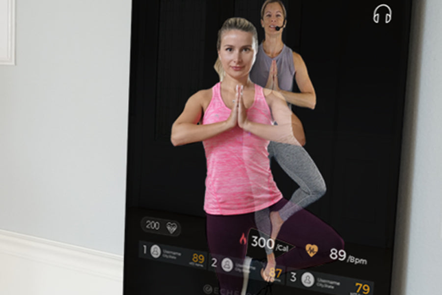 Echelon Reflect 40 Smart Fitness Mirror - Interactive Home Workout Equipment with Live & On-Demand Classes - Perfect for Home Gym, Yoga, HIIT & Strength Training