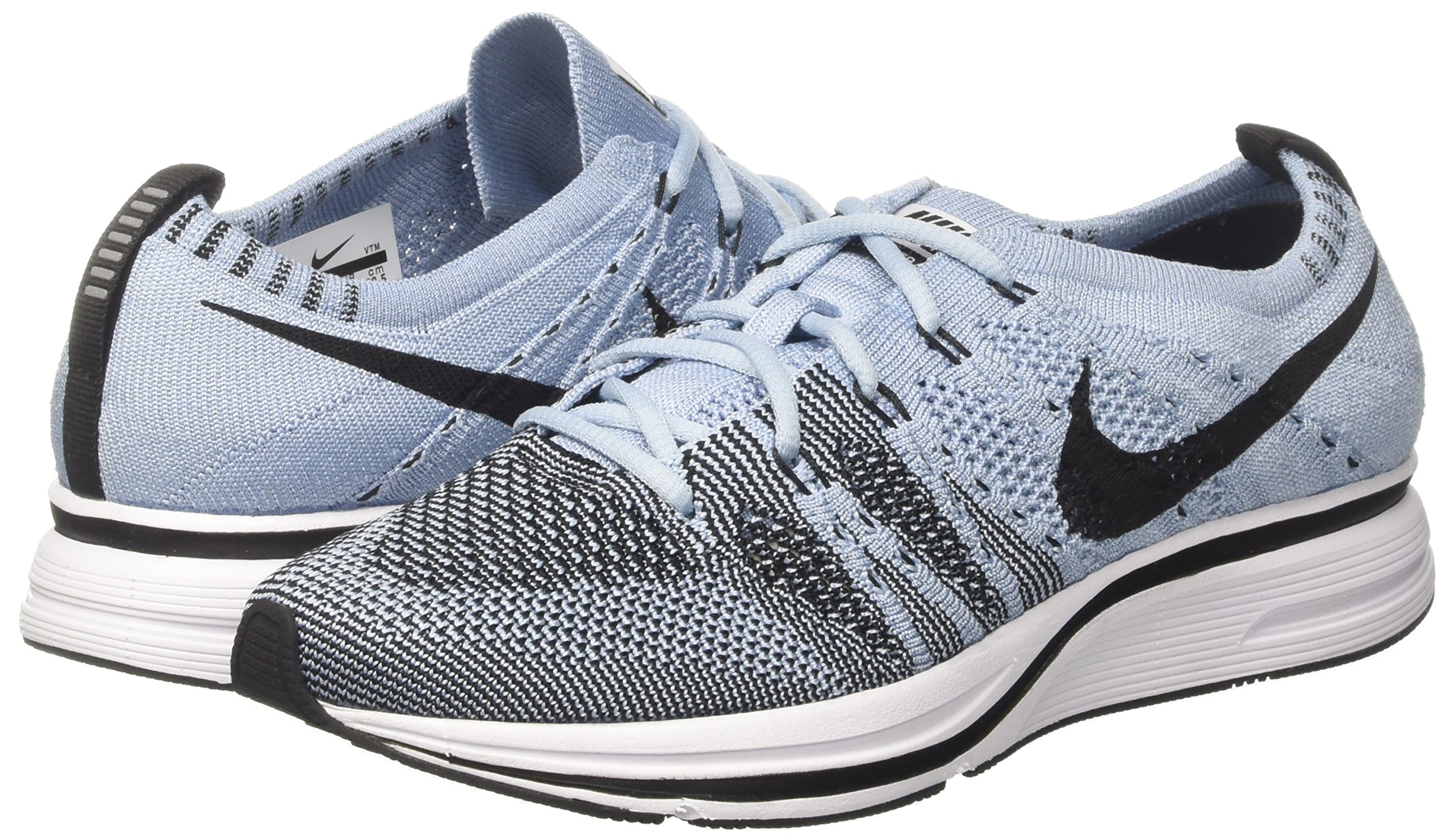 Nike Men's Flyknit Trainer Running Shoes - Cirrus Blue/Black, Size 9 | Lightweight Breathable Sneakers for Jogging, Gym Workouts & Casual Wear