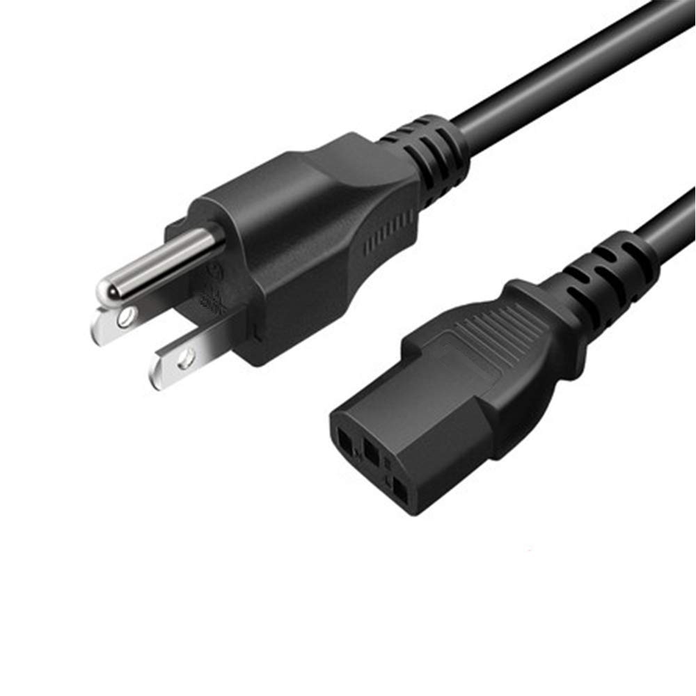 12 Ft 3-Prong AC Power Extension Cord - Compatible with HP OfficeJet Printers J5735, 4315, 4355, J3640, J3680 - Perfect for Home Office & Workspace Printer Setup