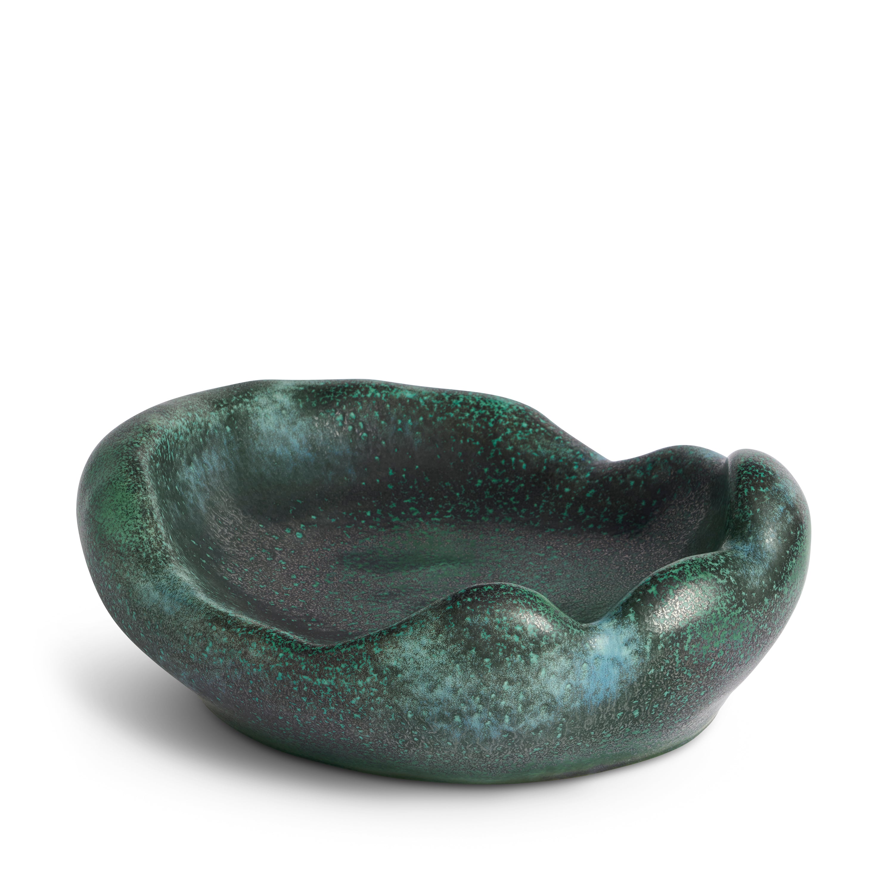 Premium Cenote Coupe Bowl - Large Handmade Ceramic Serving Bowl for Salads, Pasta & Fruit - Perfect for Entertaining & Family Dinners