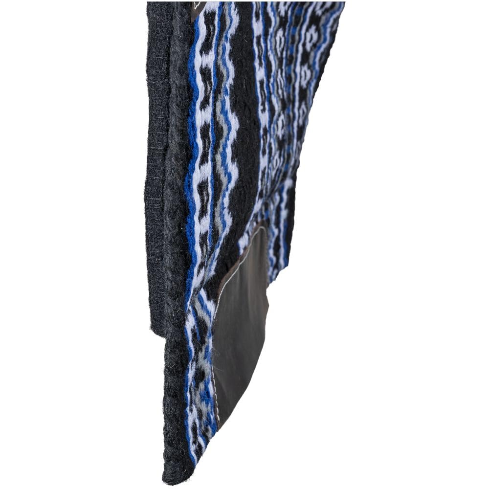 Tough 1 Arvada Felt Saddle Pad for Horses - Durable & Comfortable Riding Pad for Western & English Equestrian - Perfect for Trail Riding, Training & Show Competitions