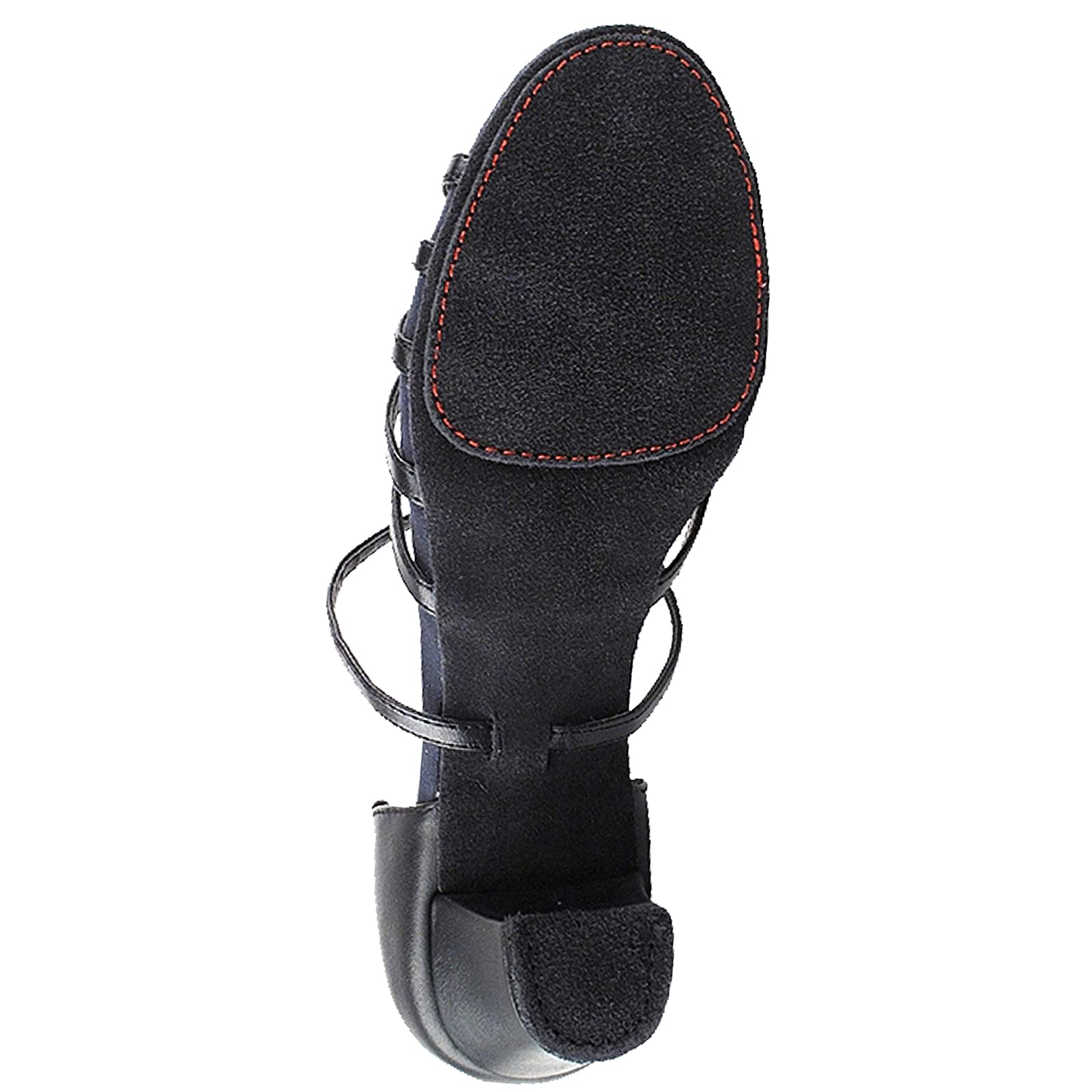 Professional Women's Ballroom Dance Shoes - Double Sole Coaching Shoes CD1124DBEB with 1.5