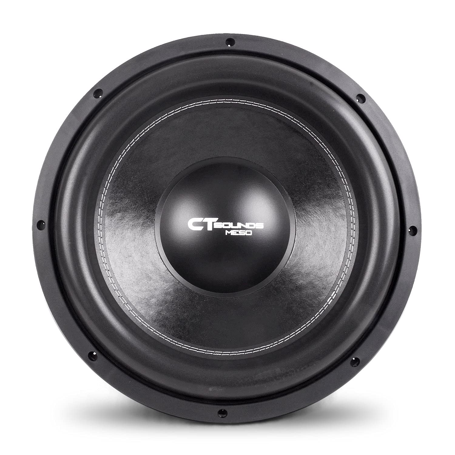 CT Sounds MESO-15-D4 3000W Max Power 15-Inch Car Subwoofer with Dual 4 Ohm Voice Coil - Perfect for Car Audio Systems & Bass Enthusiasts
