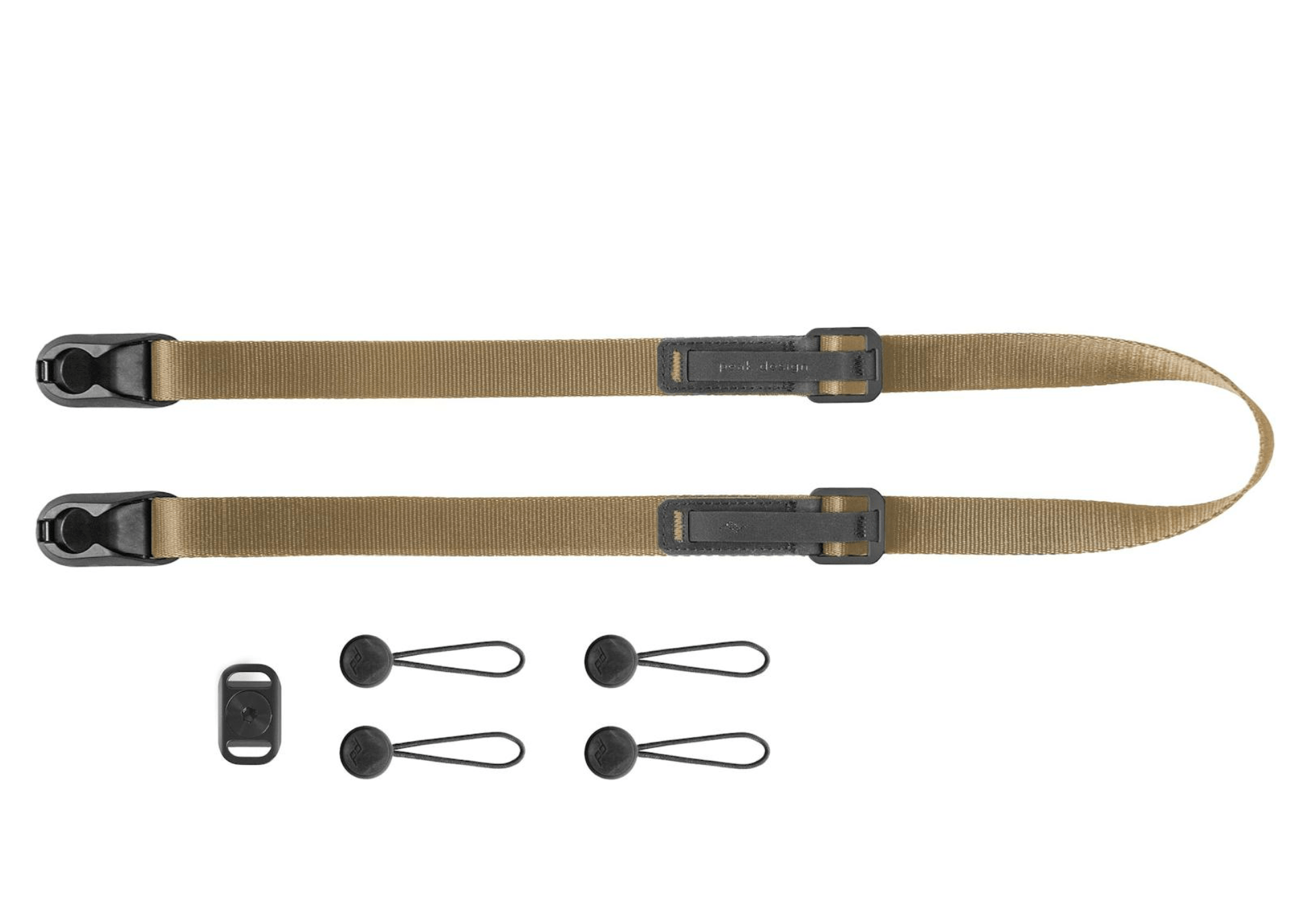 Peak Design Leash (Coyote) - Premium Camera Strap for DSLR & Mirrorless Cameras - Secure & Comfortable for Travel & Outdoor Photography