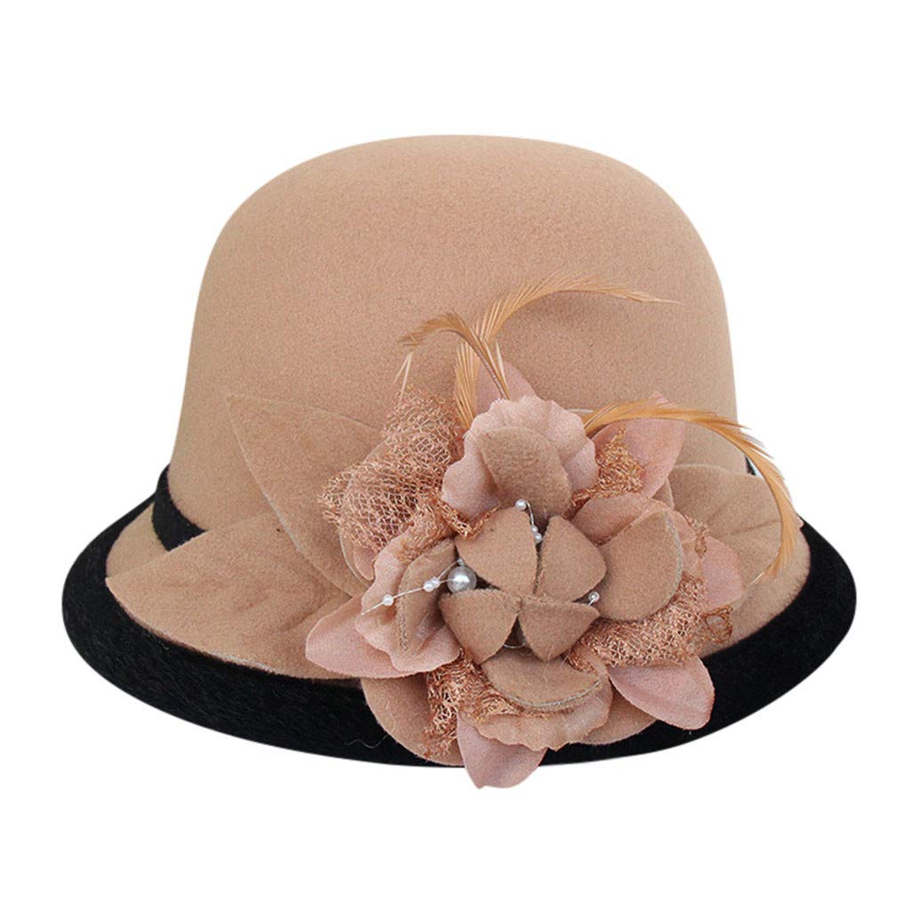 Stylish Vintage French Beret Hat for Women - Fisherman Cap with Feather, Warm Winter Fashion Accessory for Outdoor, Party & Everyday Wear
