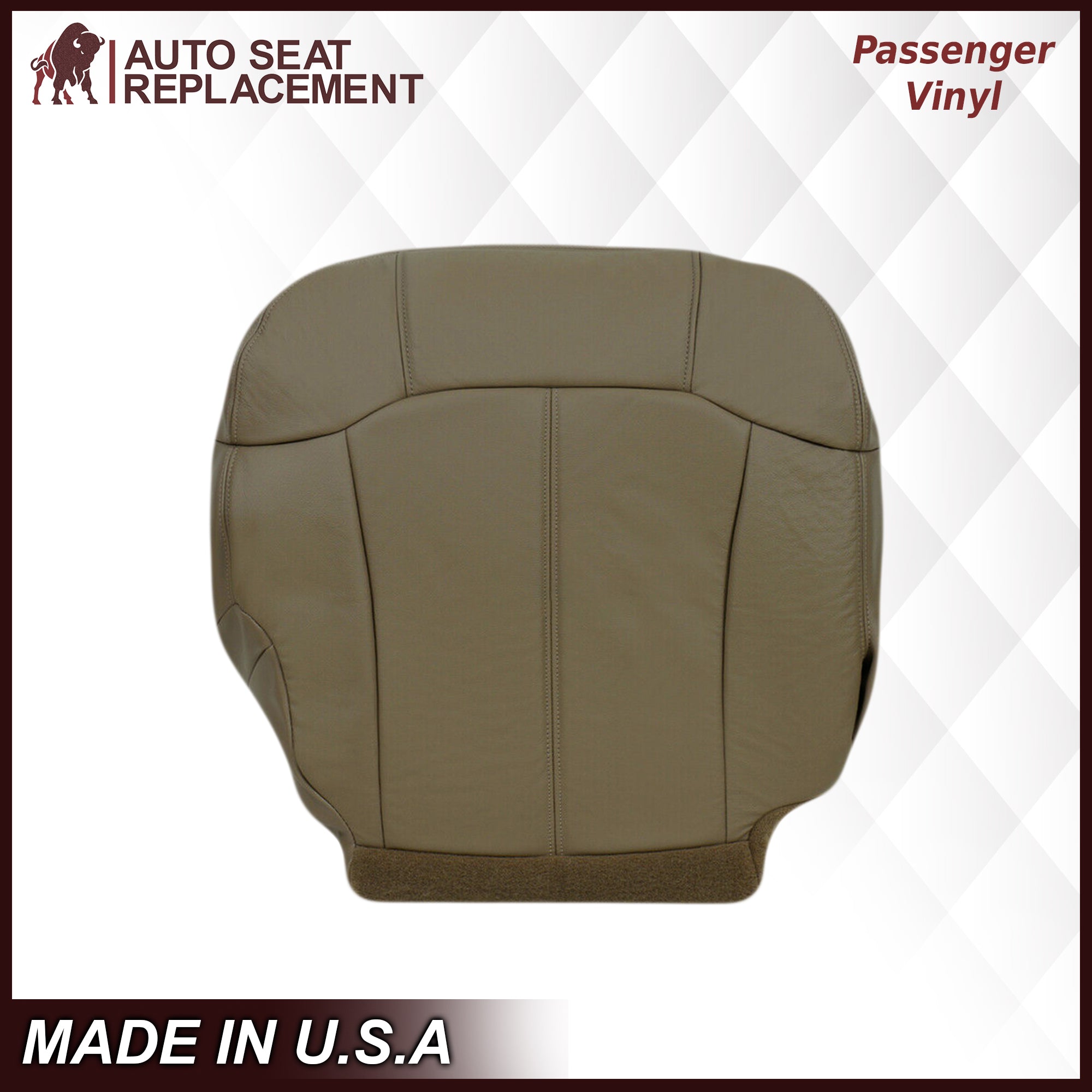 1999-2002 GMC Sierra Tan Seat Covers - Custom Fit Neoprene/Leather Options - Perfect for Road Trips & Off-Road Adventures