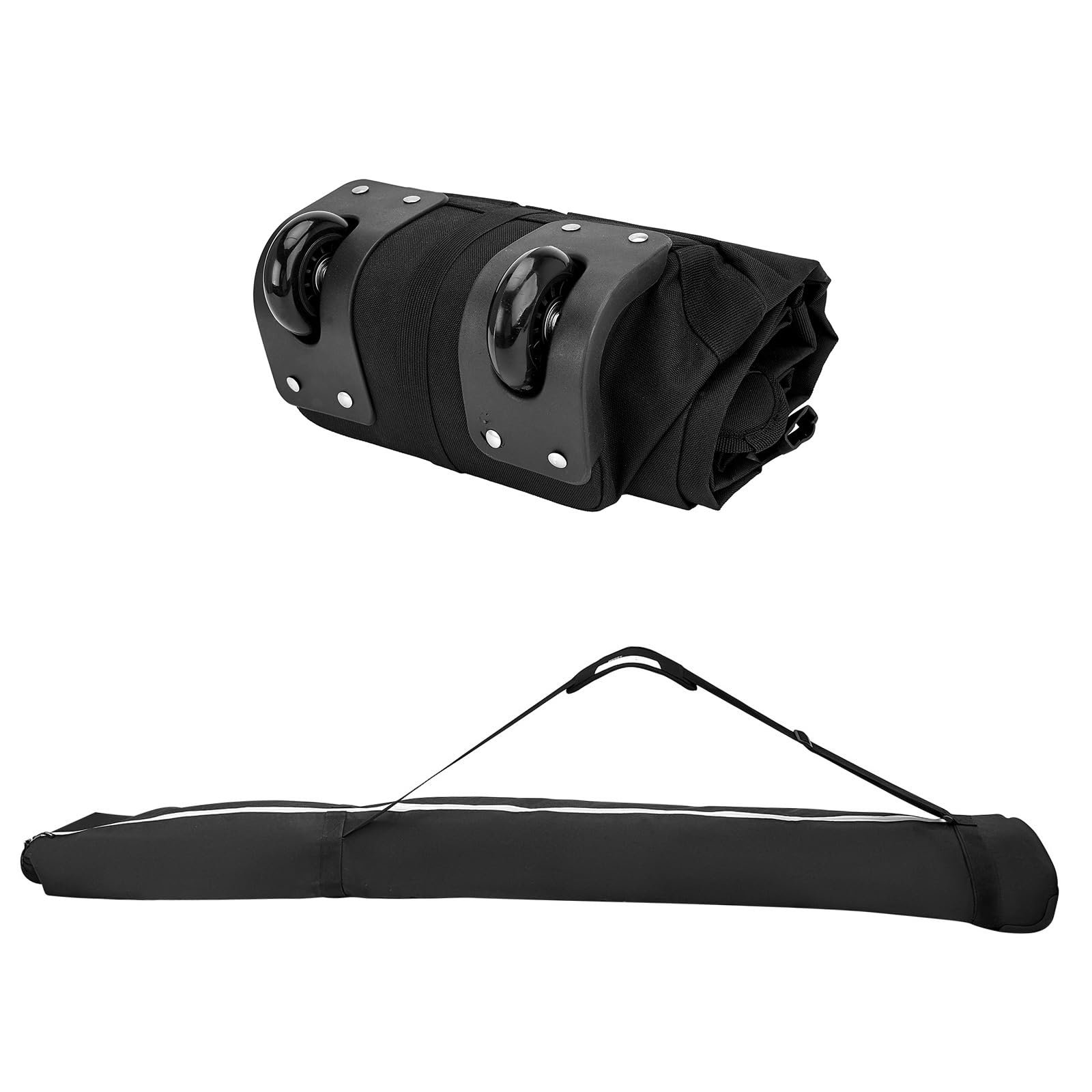 **Waterproof Rolling Snowboard & Ski Travel Bag with Wheels - Padded Protection for Snowboards, Skis & Goggles - Perfect for Air Travel & Winter Sports Trips**
