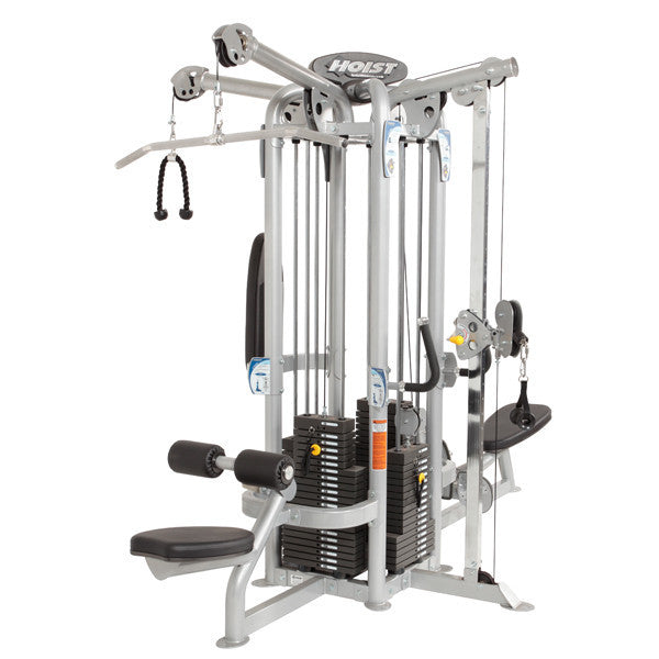 Hoist CMJ 6000 4 Station Home Gym - Professional Strength Training Equipment for Full Body Workouts | Perfect for Home Fitness, Garage Gyms & Personal Training Studios