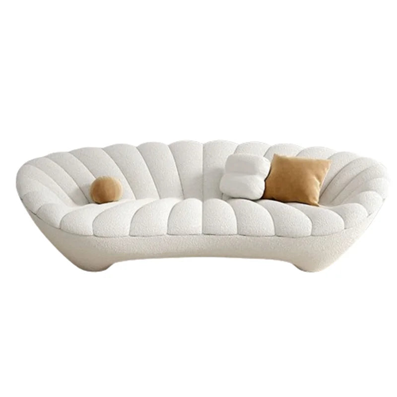 Minimalist Floral Canape Sofa Set - Elegant & Cozy Living Room Furniture for Small Spaces | Perfect for Apartments, Studios & Modern Home Decor