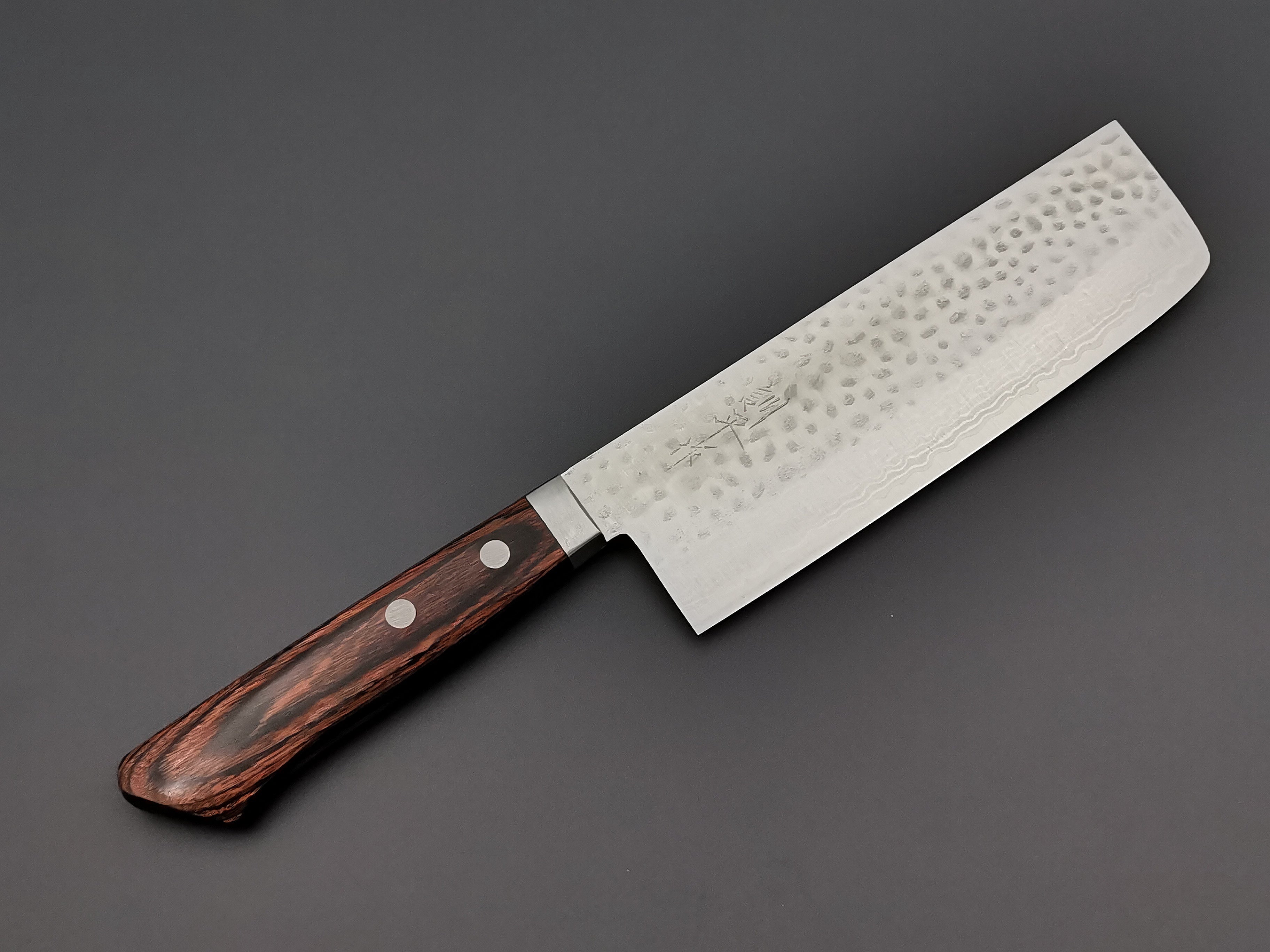 Masutani Hamono V10 Nakiri Knife - High Carbon Steel Japanese Vegetable Knife for Professional Chefs & Home Cooking - Perfect for Slicing, Dicing & Chopping Vegetables