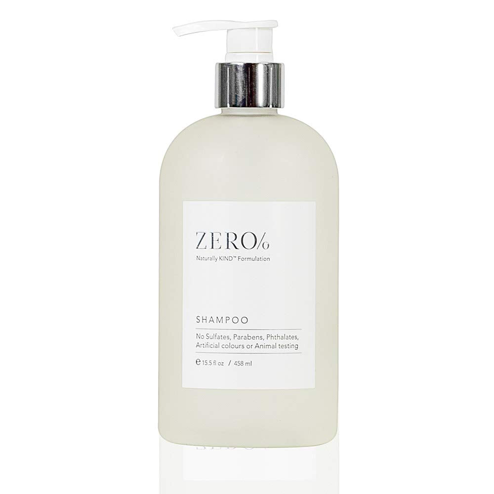 Gilchrist & Soames Zero Percent Sulfate-Free Shampoo for Sensitive Scalp - 15.5 oz | Gentle Cleansing & Hydrating Hair Care | Perfect for Daily Use & Travel