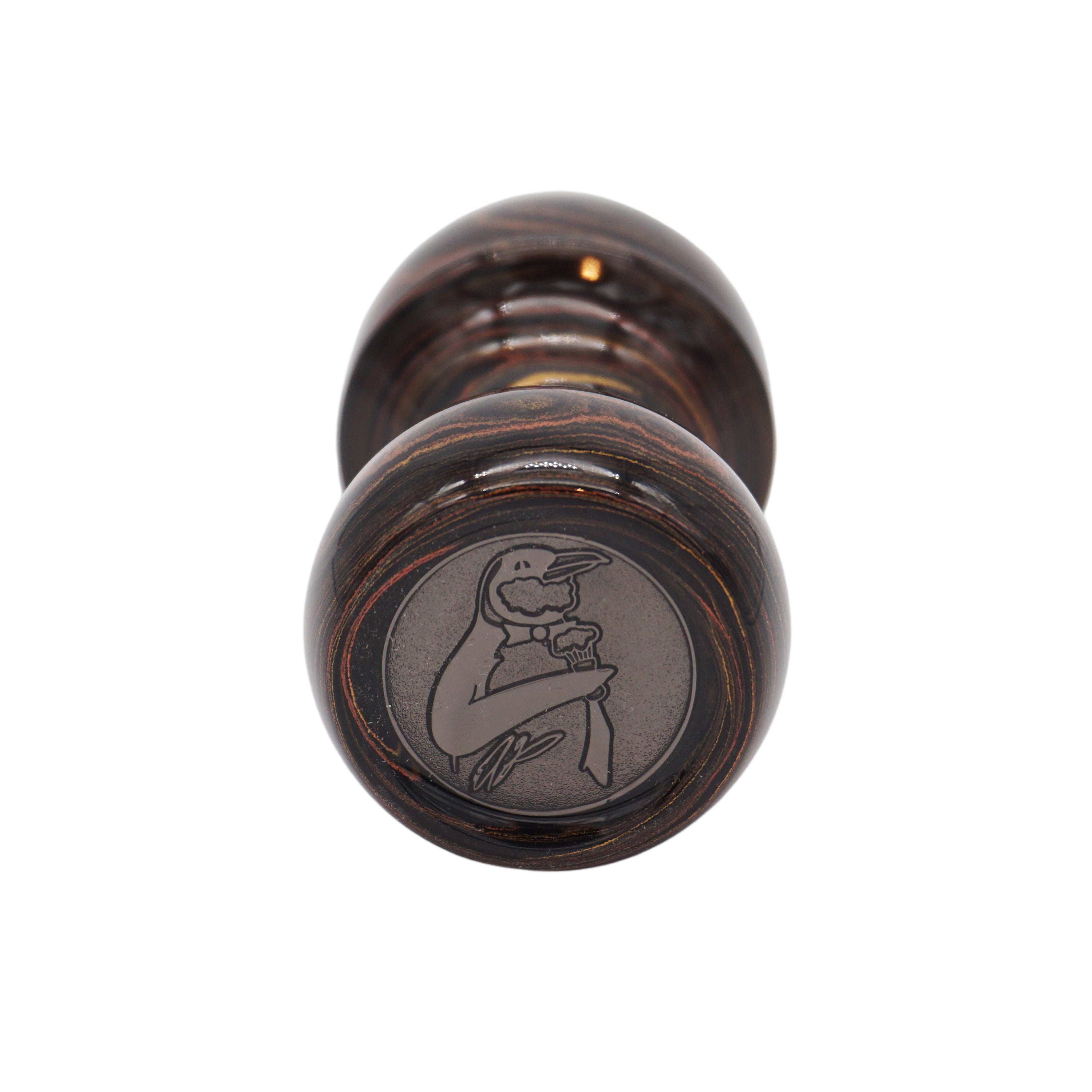 Premium Honey Ebonite Handmade Shaving Brush Handle - Fits 24mm & 26mm Knots - Perfect for Wet Shaving, Barber Shops & Luxury Grooming Gifts